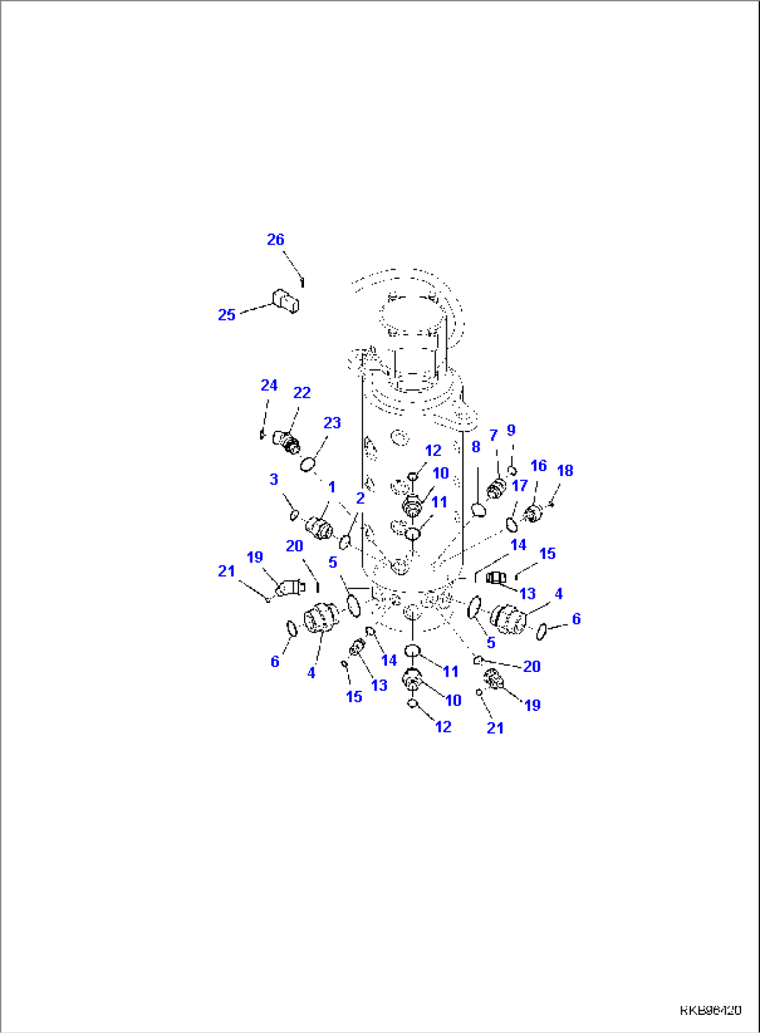 SWIVEL JOINT (UNION) (1/3)