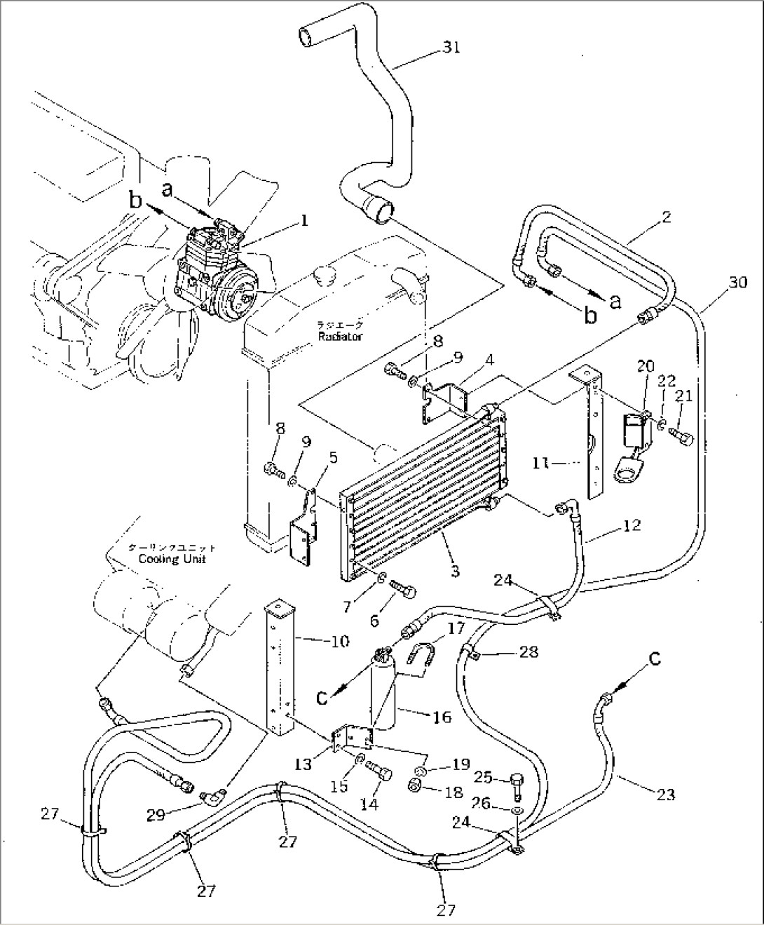 CAR COOLING PIPING (2/2)(#1601-1861)