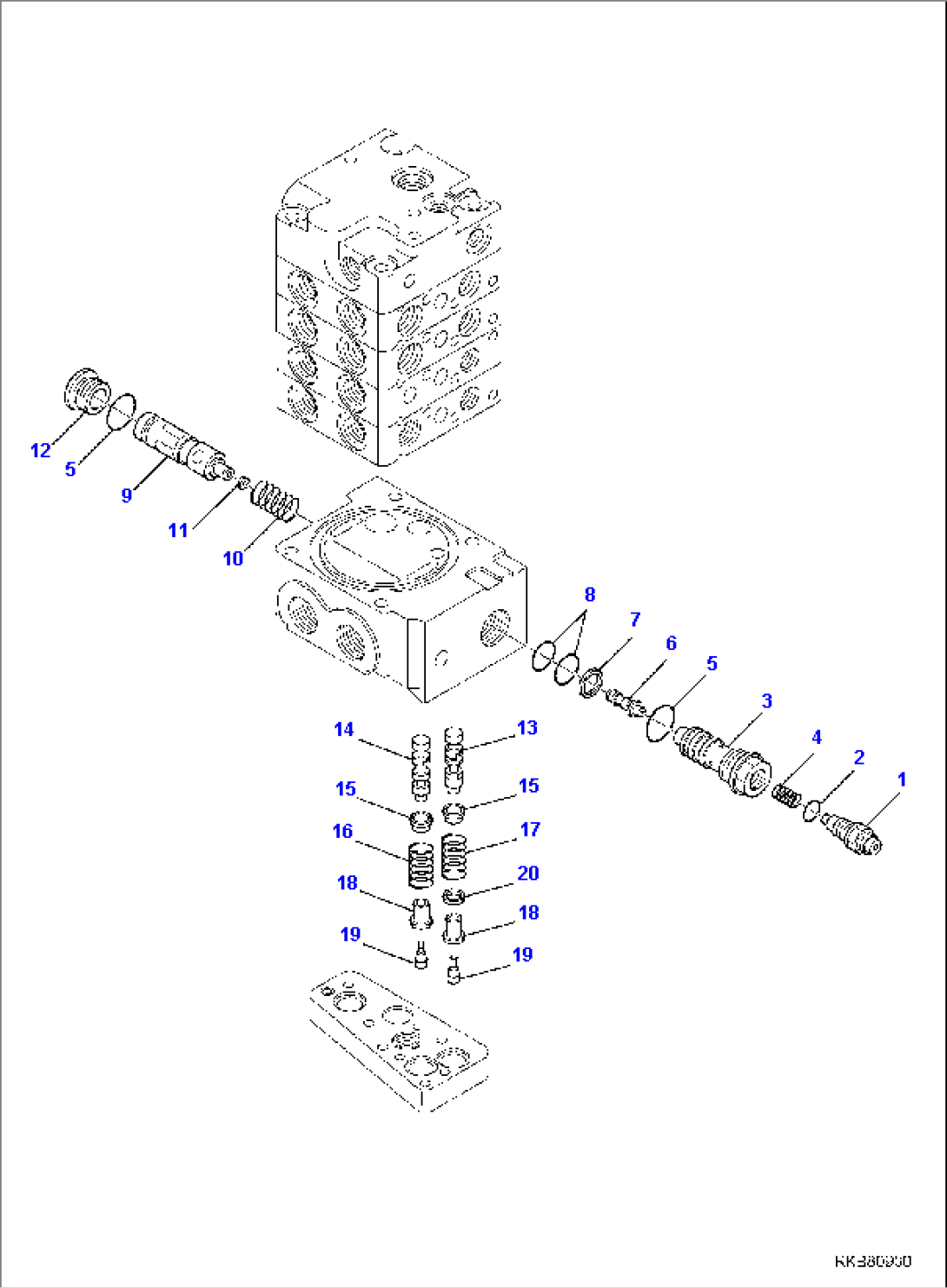 CONTROL VALVE (SUPER HIGH FLOW) (3/13)