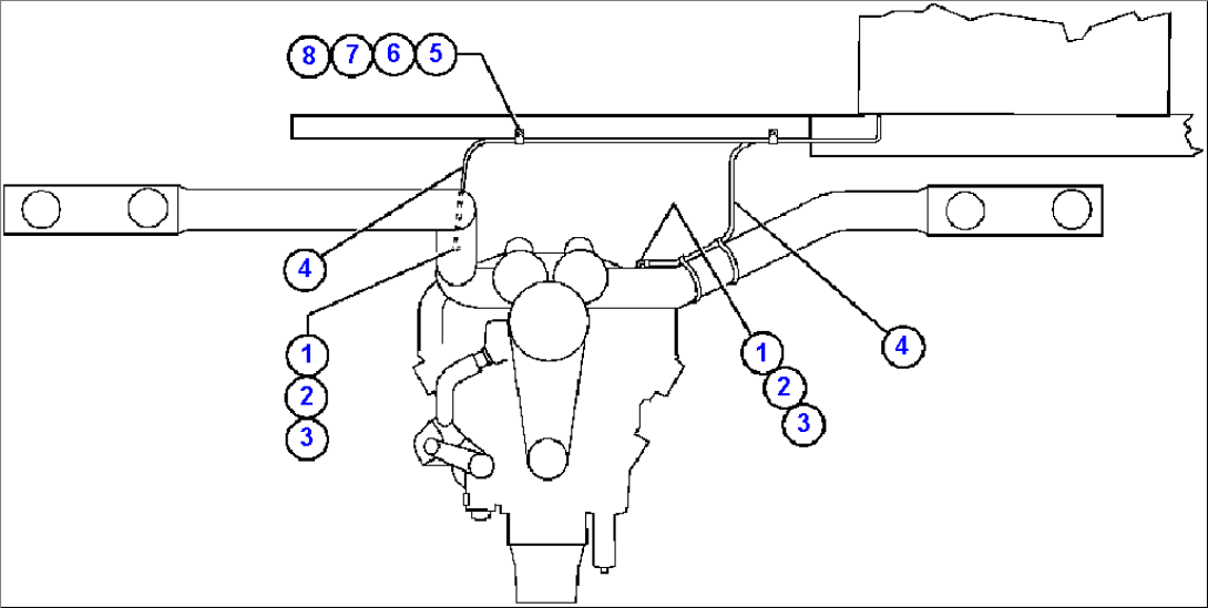 AIR CLEANER SVC INDICATOR PIPING & INSTL