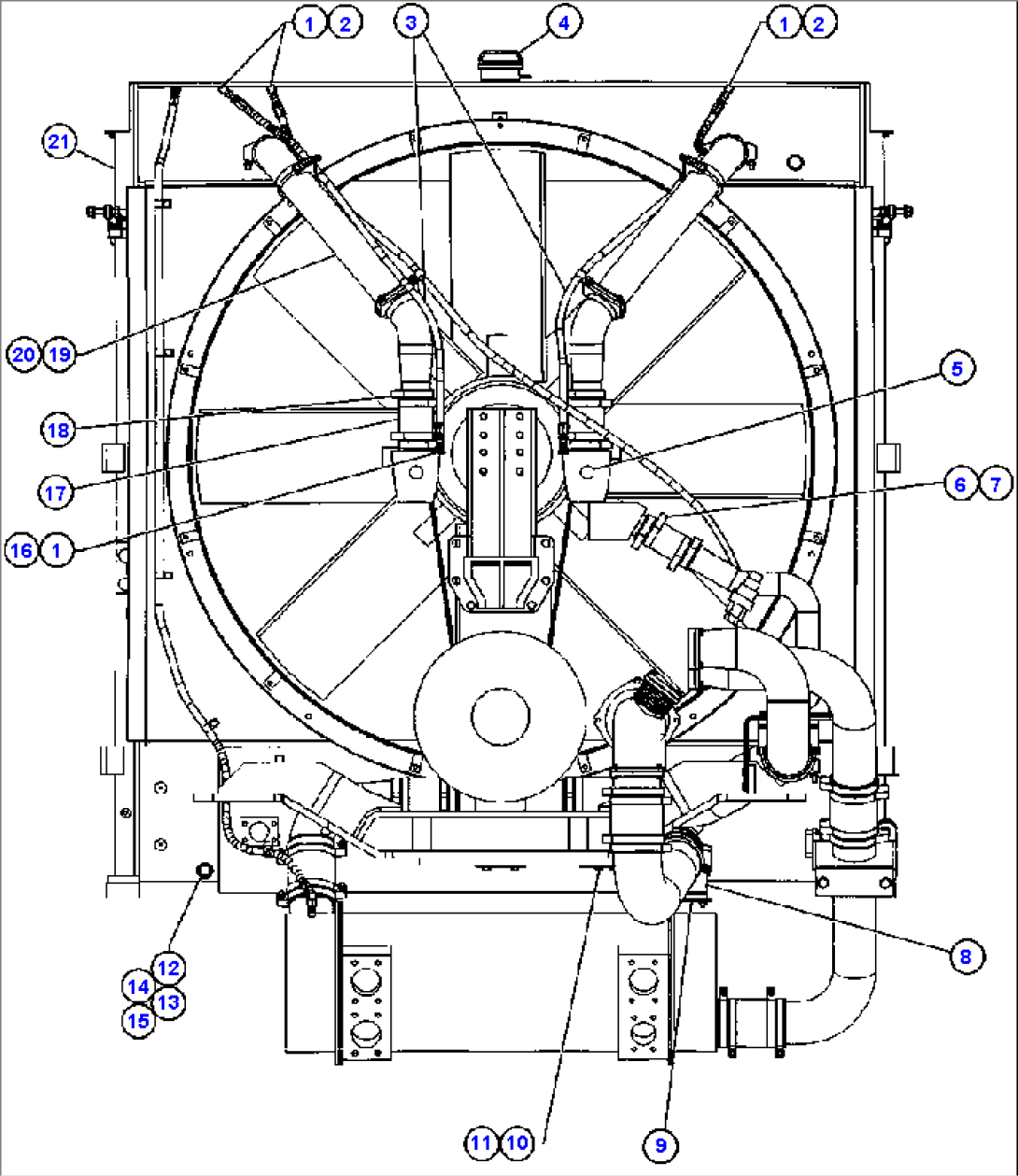 RADIATOR PIPING