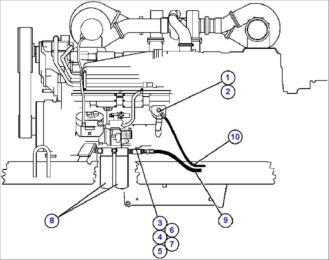 ENGINE FUEL PIPING