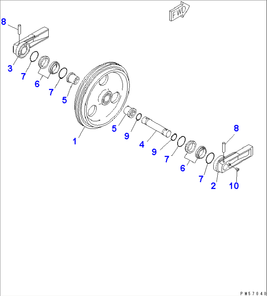 REAR IDLER