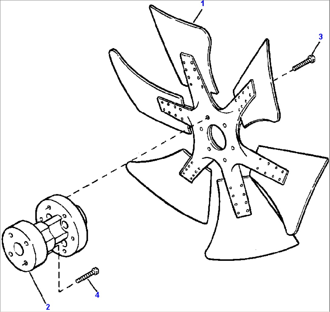 FIG. C0200-01A0 RADIATOR FAN