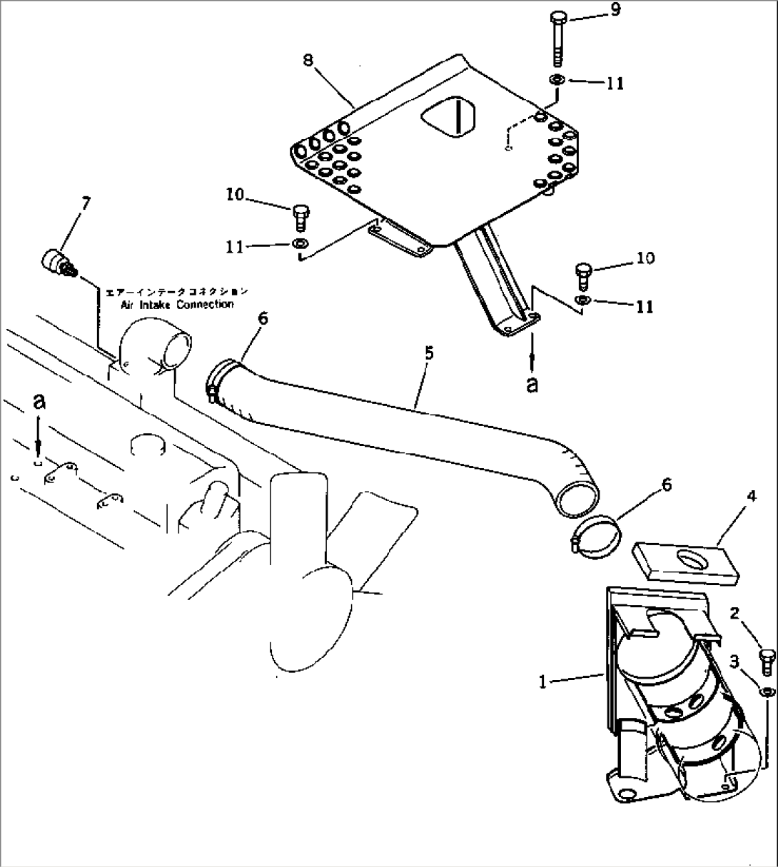 AIR CLEANER CONNECTION(#18001-.)