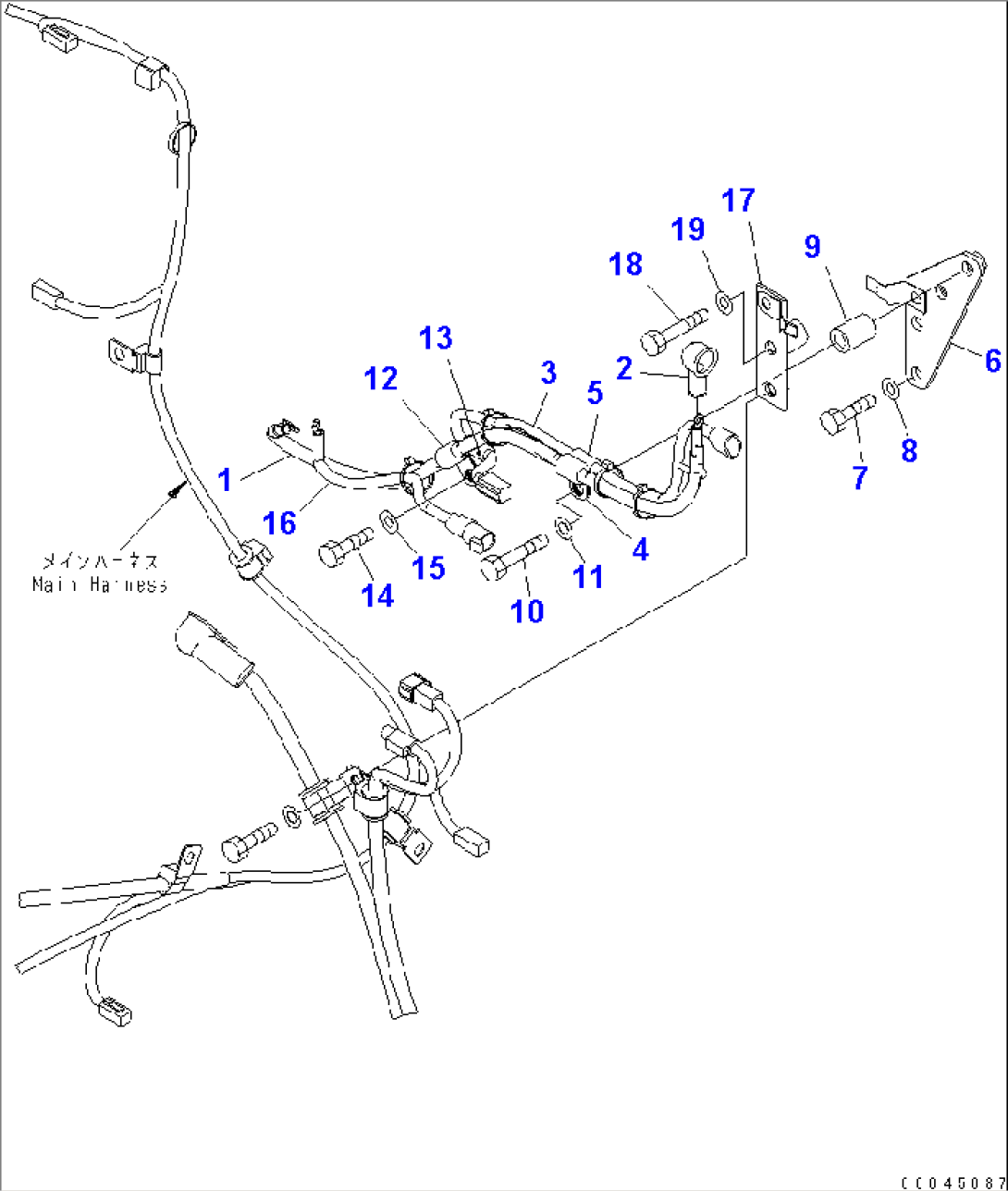 WIRING (ENGINE HARNESS)