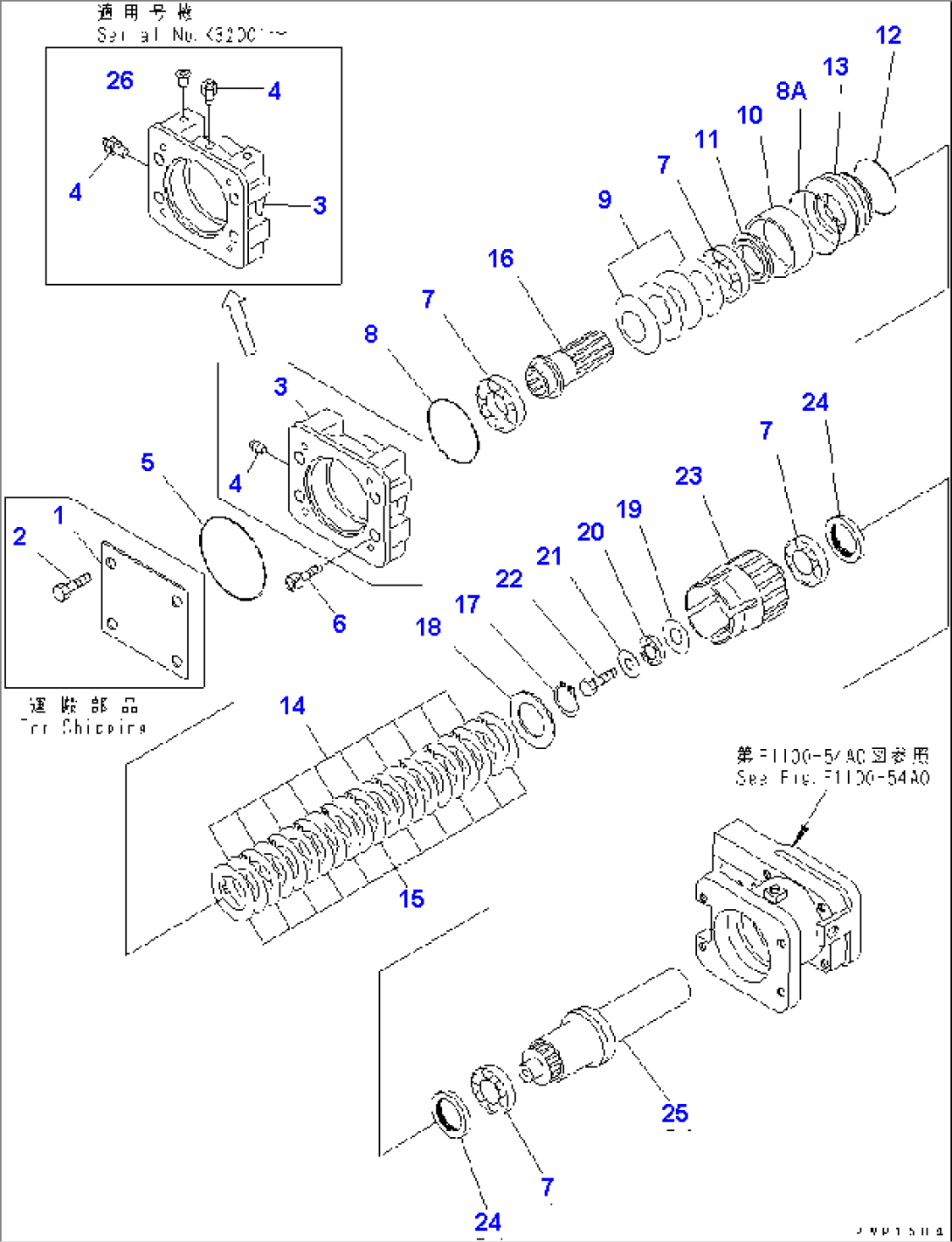 TRANSMISSION (INNER PARTS) (3/4)