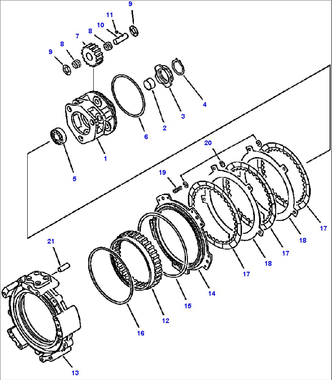 FIG NO. 2513 TRANSMISSION FOURTH GEAR CLUTCH