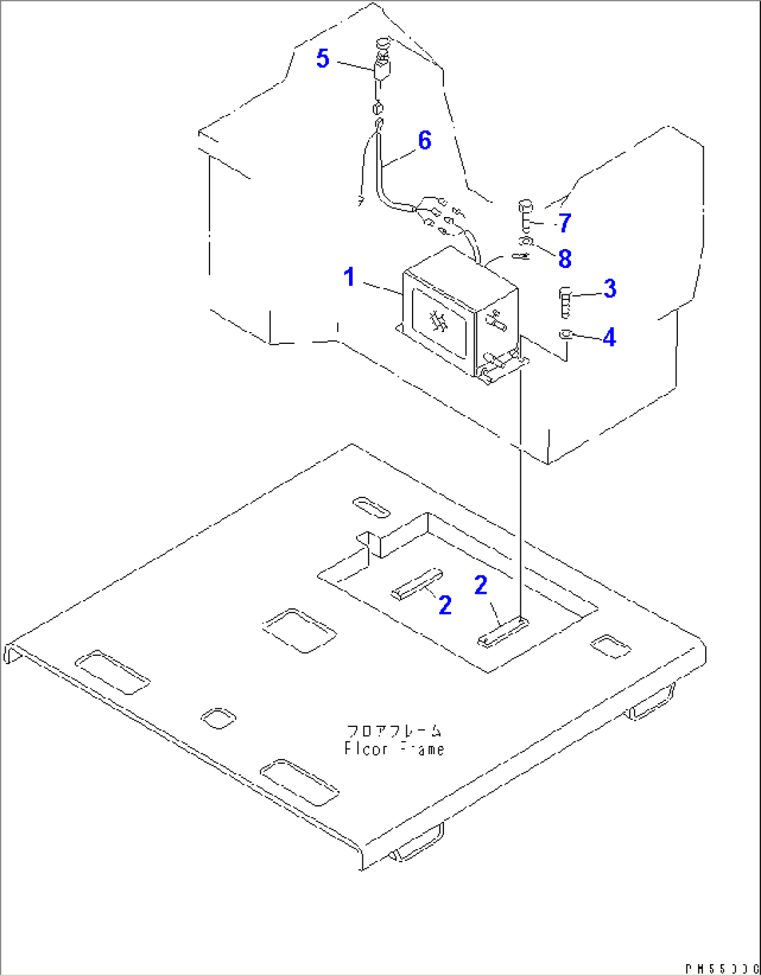 CAR HEATER (HEATER UNIT AND RELATED PARTS)(#1001-1999)