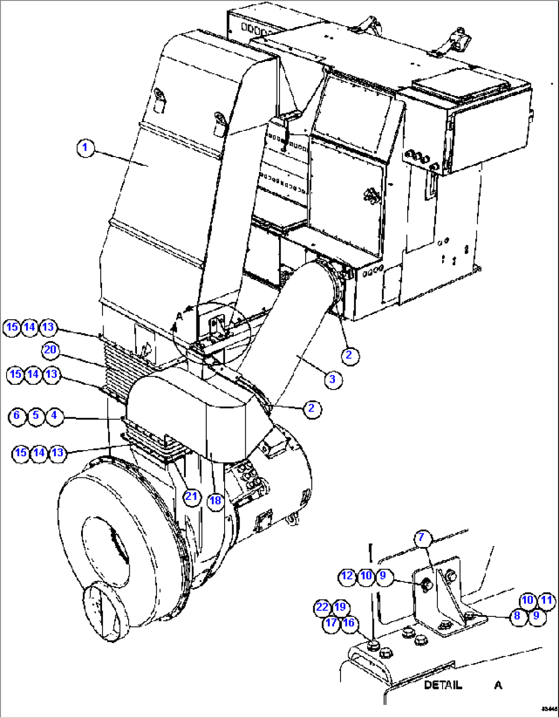 BLOWER INLET INSTALLATION 1/2