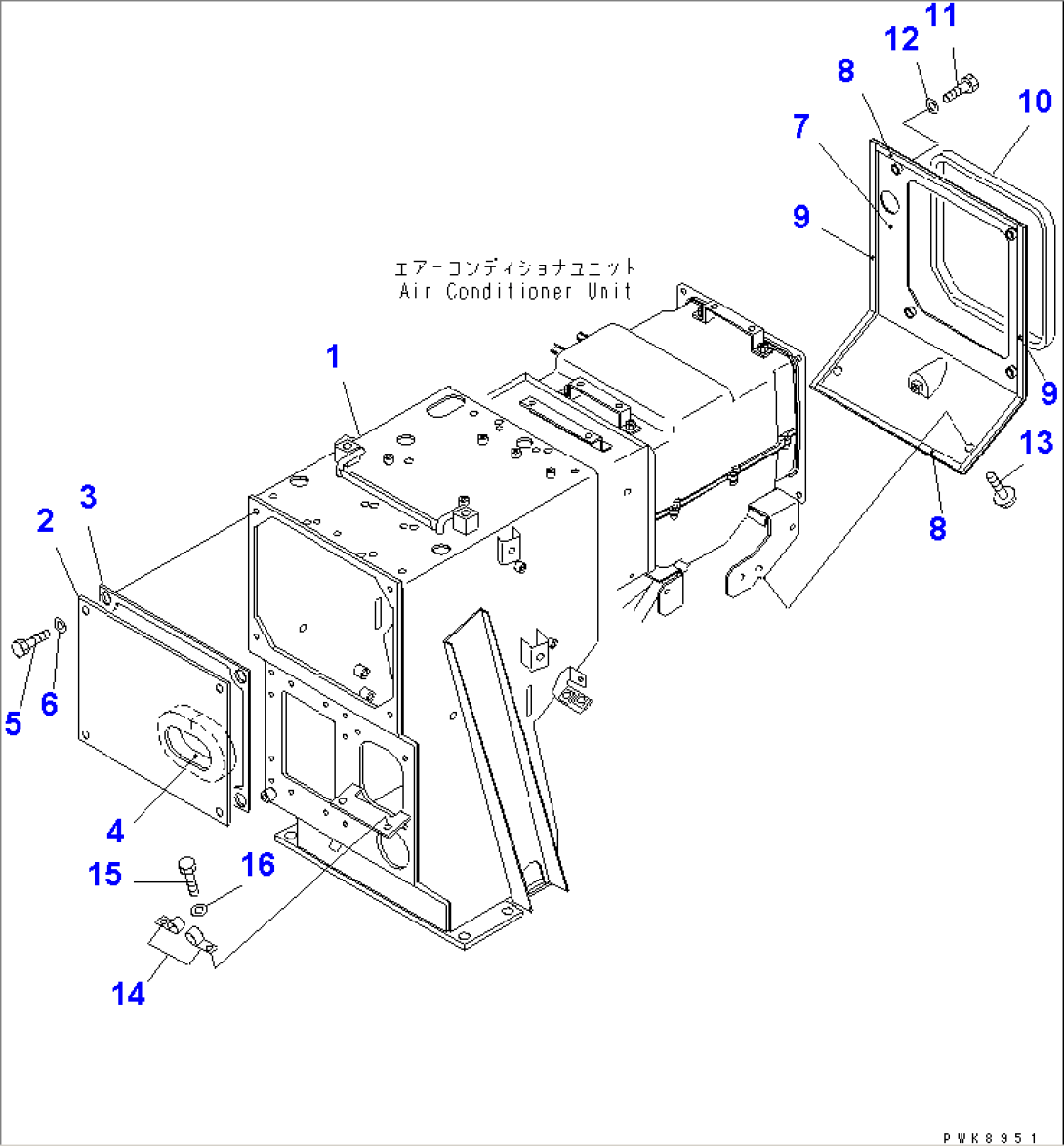 DASHBOARD (AIR CONDITIONER BOX)(#65001-)