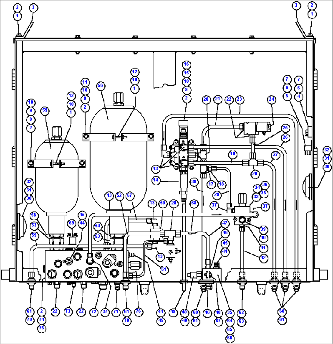 BRAKE CABINET ASSEMBLY (ED5346)