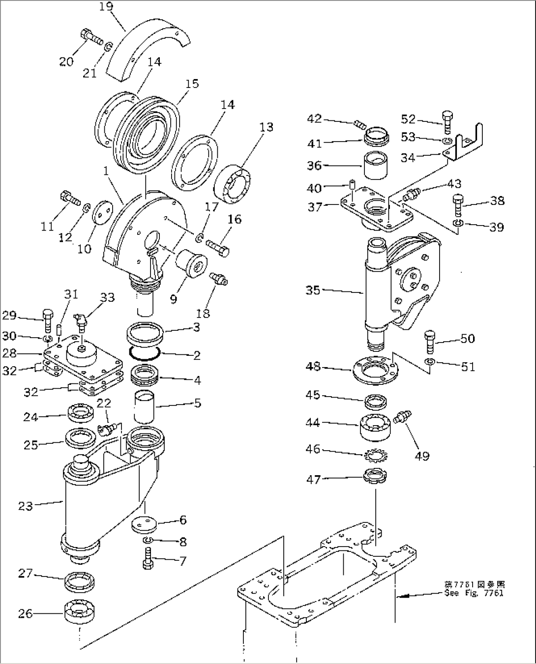 SHEAVE (FOR REAR P.C.U.)(#35001-)
