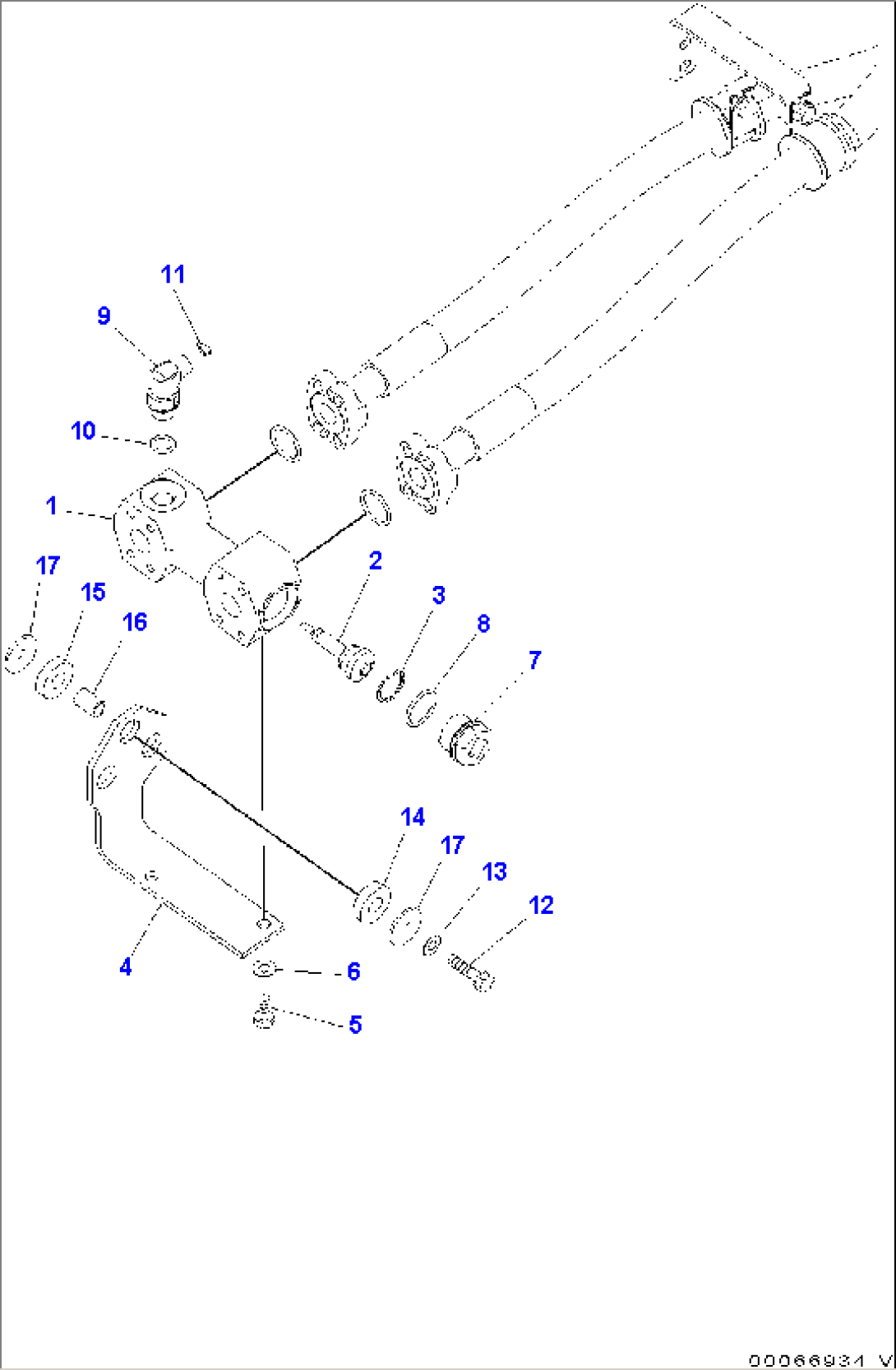 Hydraulic Piping, Bypass Valve (#73227-)