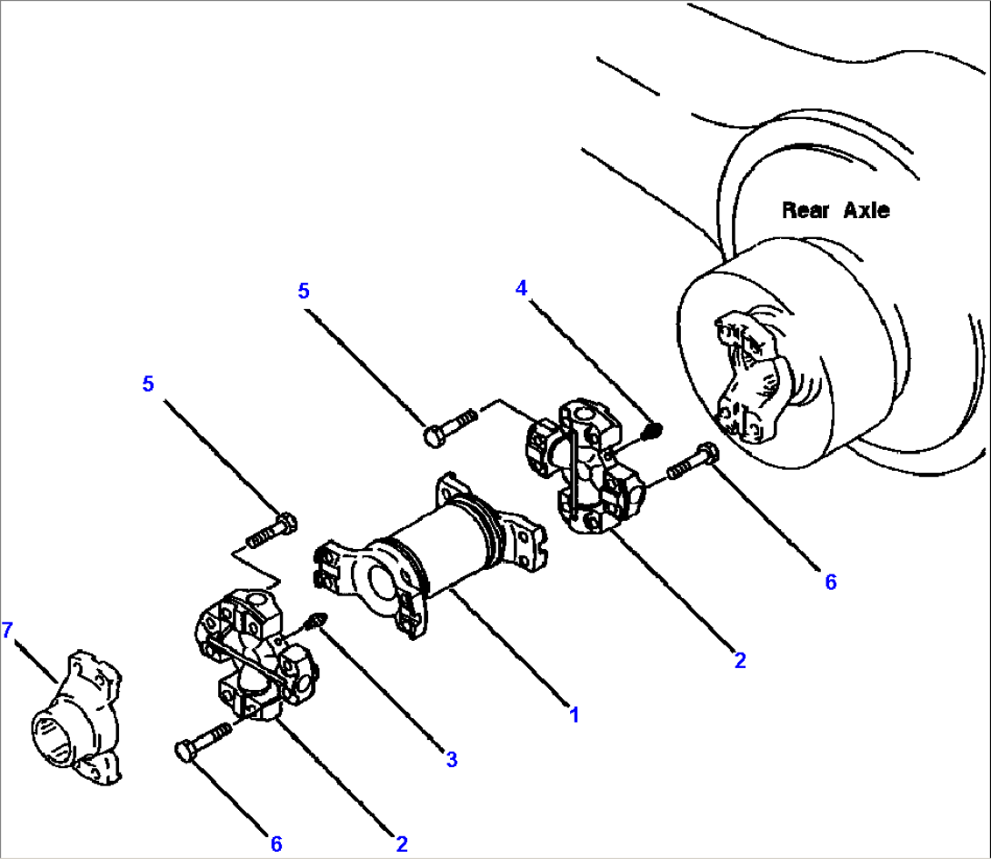 DRIVE SHAFT (REAR)