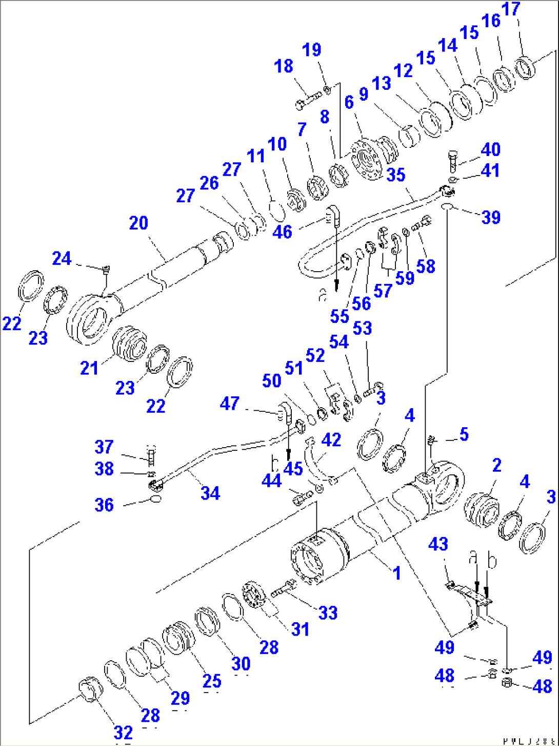 B00M CYLINDER (F0R L0ADER)