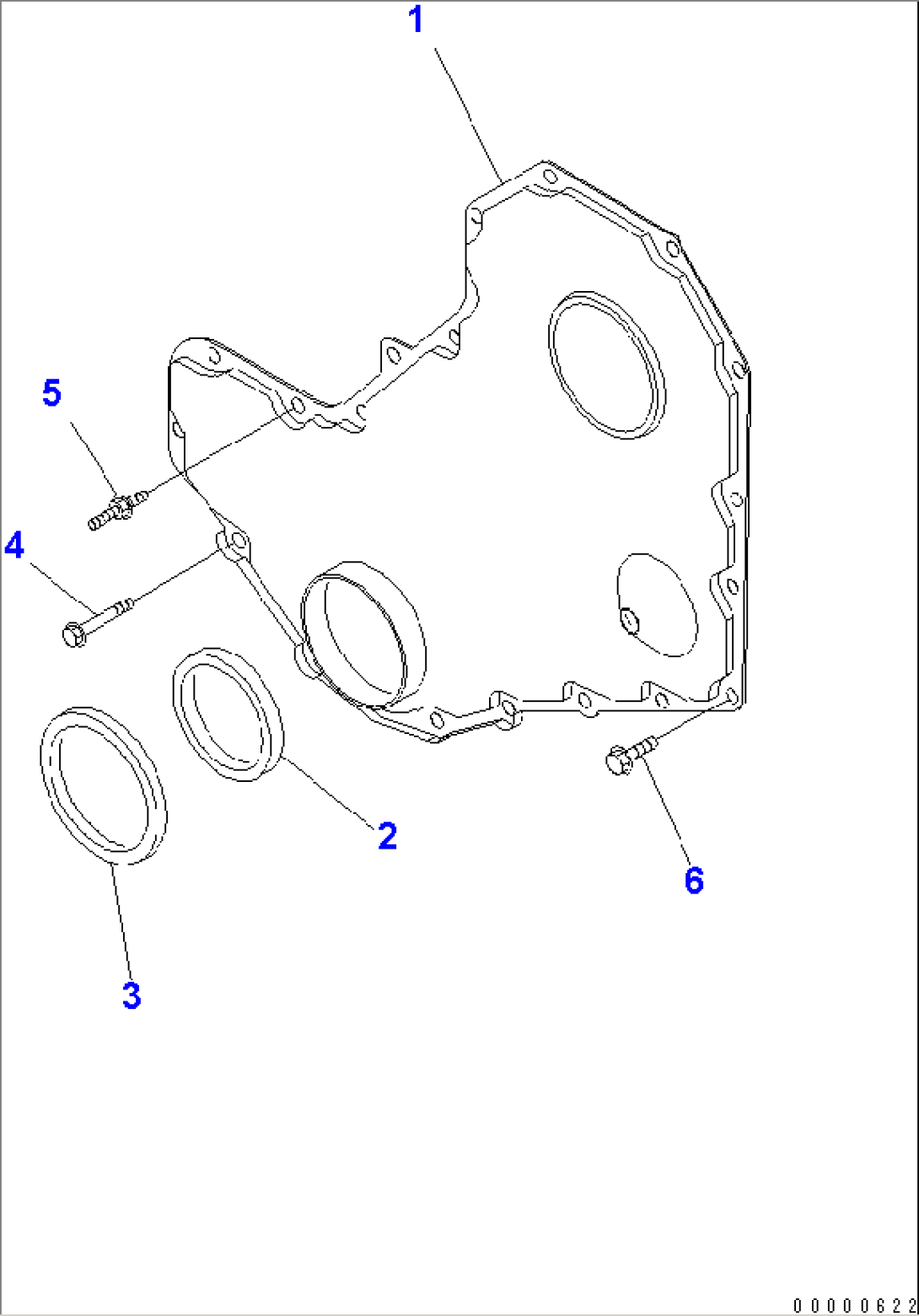 FRONT GEAR COVER