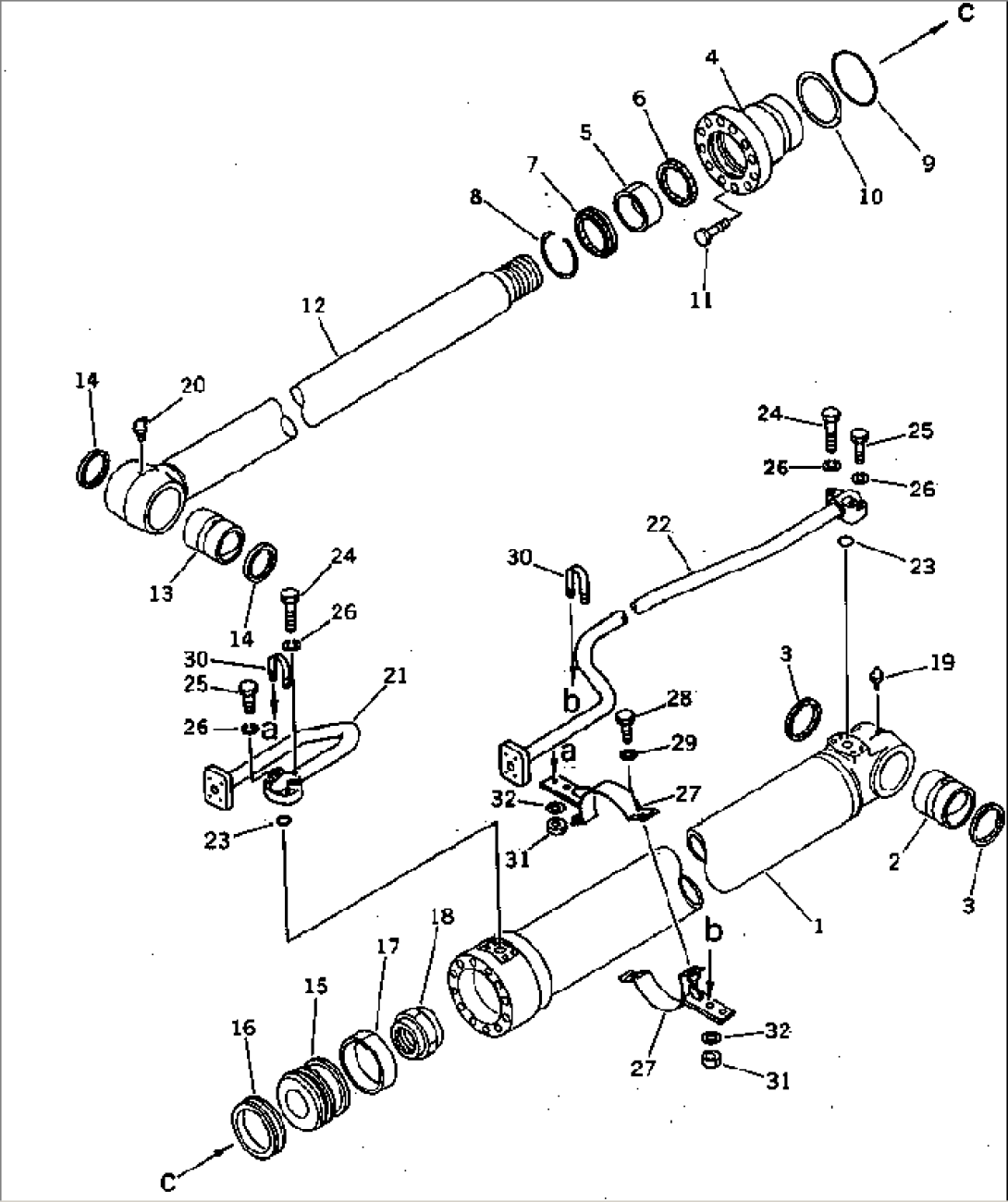 2ND BOOM CYLINDER