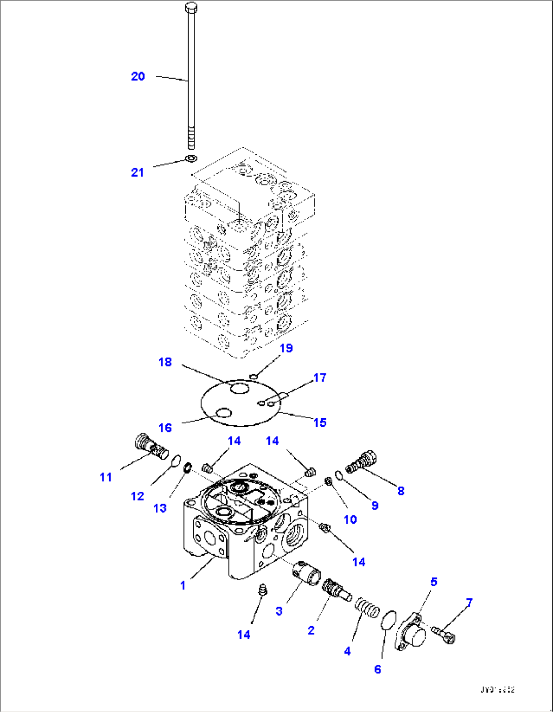 Control Valve, 5-Valve (6/12) (#30001-)