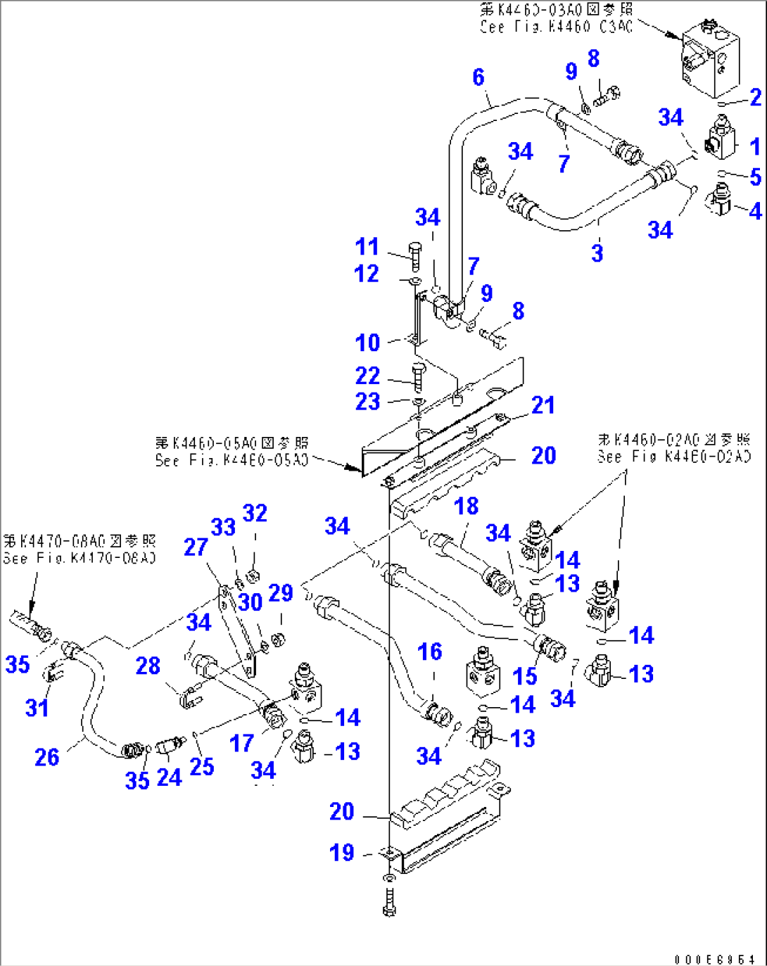 BRAKE CONTROL (ACCUMULATOR RELATED PARTS) (3/3)(#60001-60001)