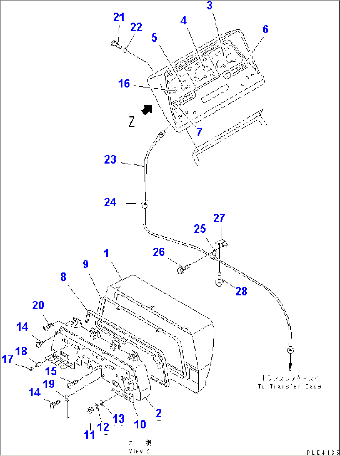 GAUGE AND SENSOR (INSTRUMENT PANEL)