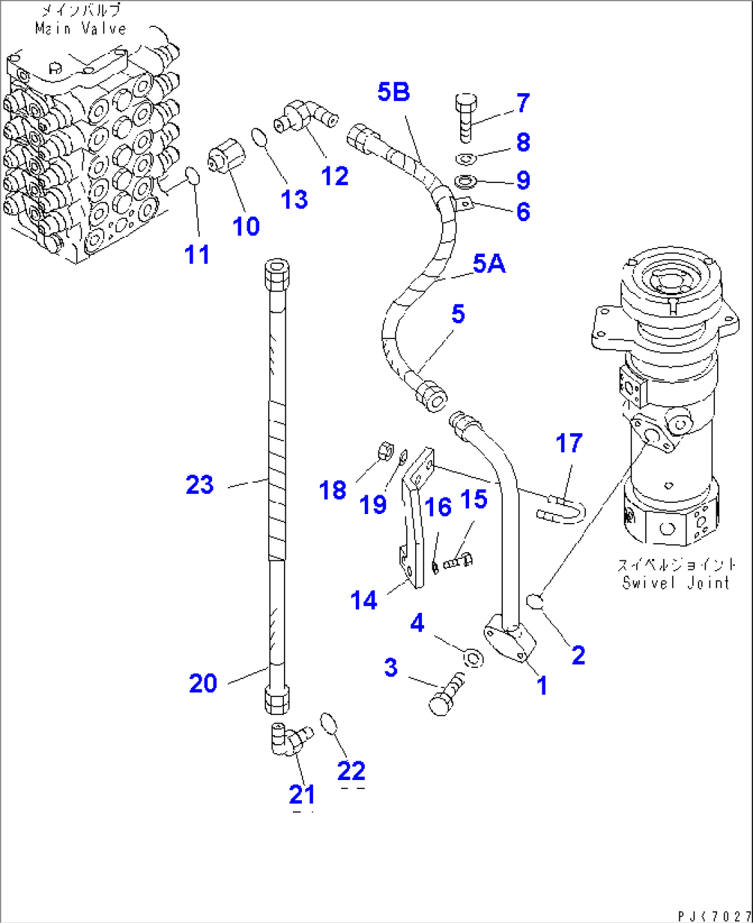 RETURN LINE (UPPER)(#1201-)