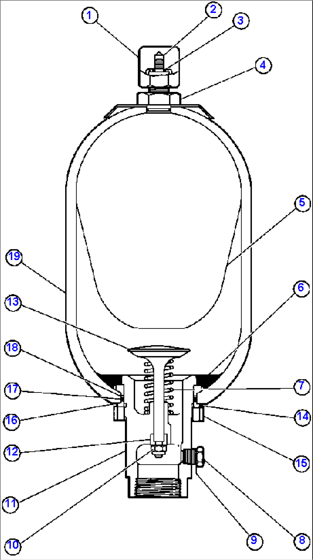 ACCUMULATOR ASSM (PB7057)