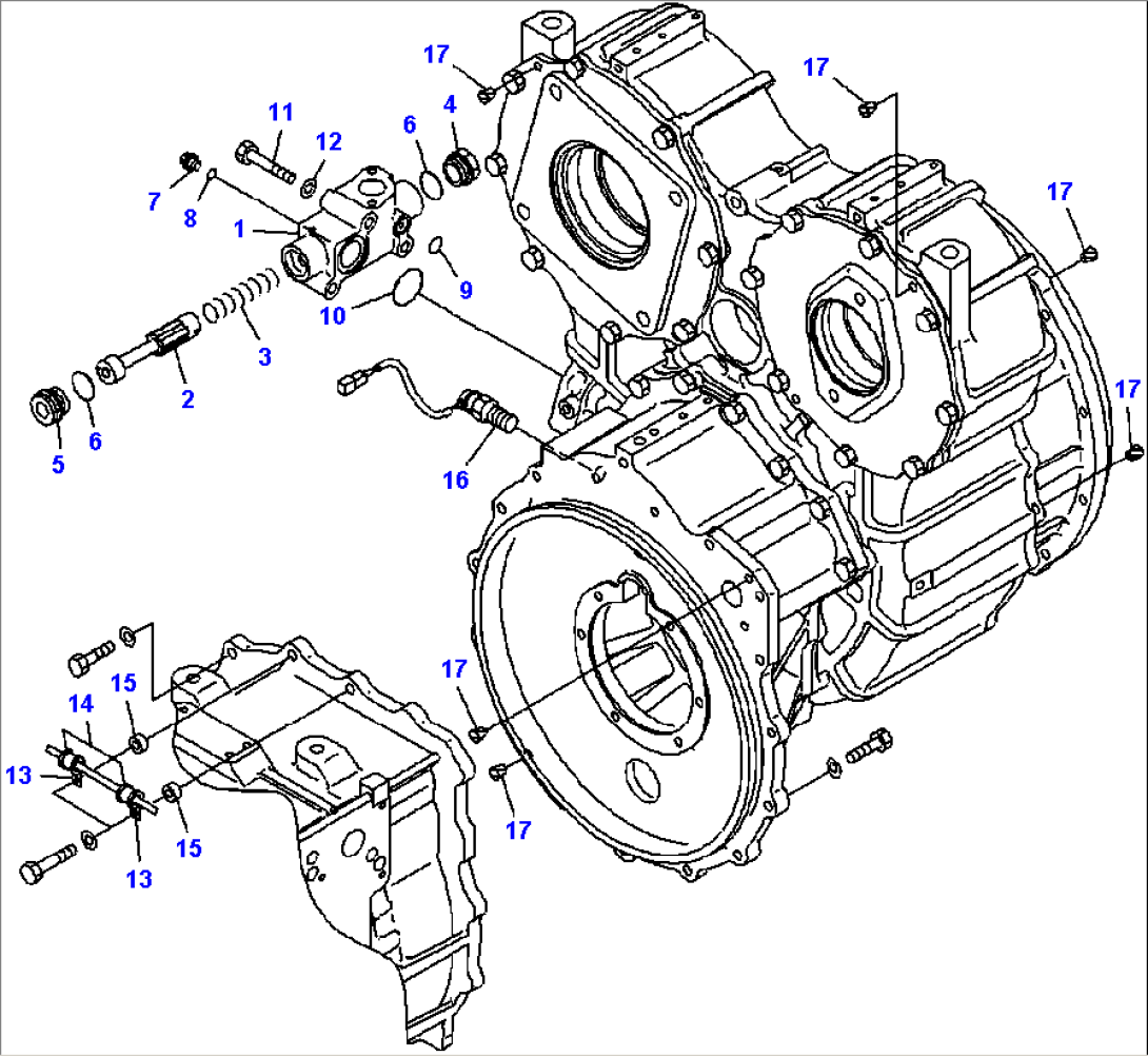 F4310-54A0 TORQUE CONVERTER (3/4)