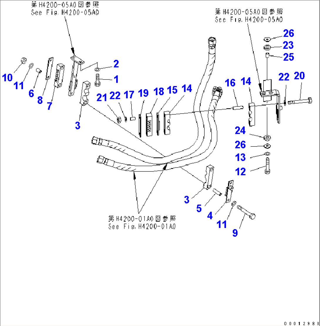 HYDRAULIC PIPING (P.P.C PIPING MOUNT)