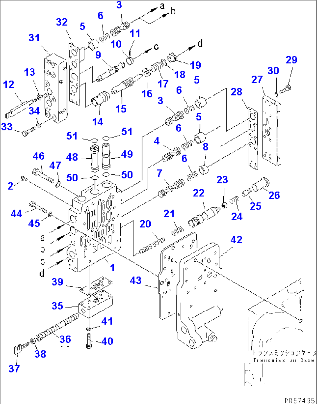 TRANSMISSION (CONTROL VALVE) (2/2)