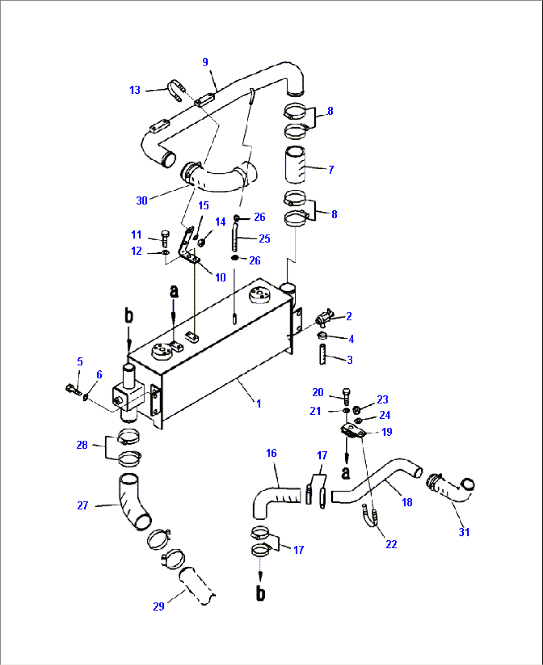 C0500-01A0 BRAKE OIL COOLER