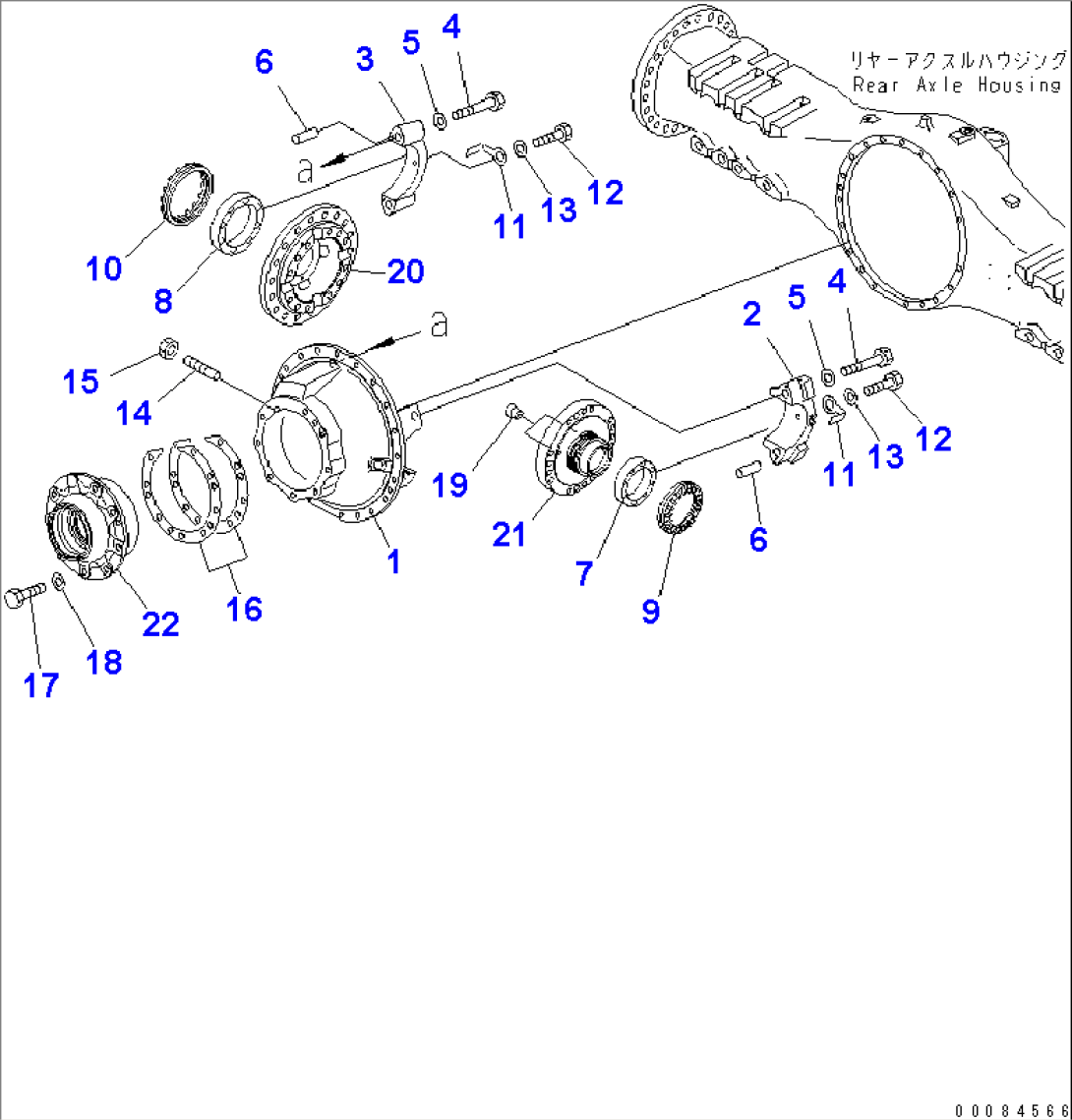 REAR AXLE (CARRIER)