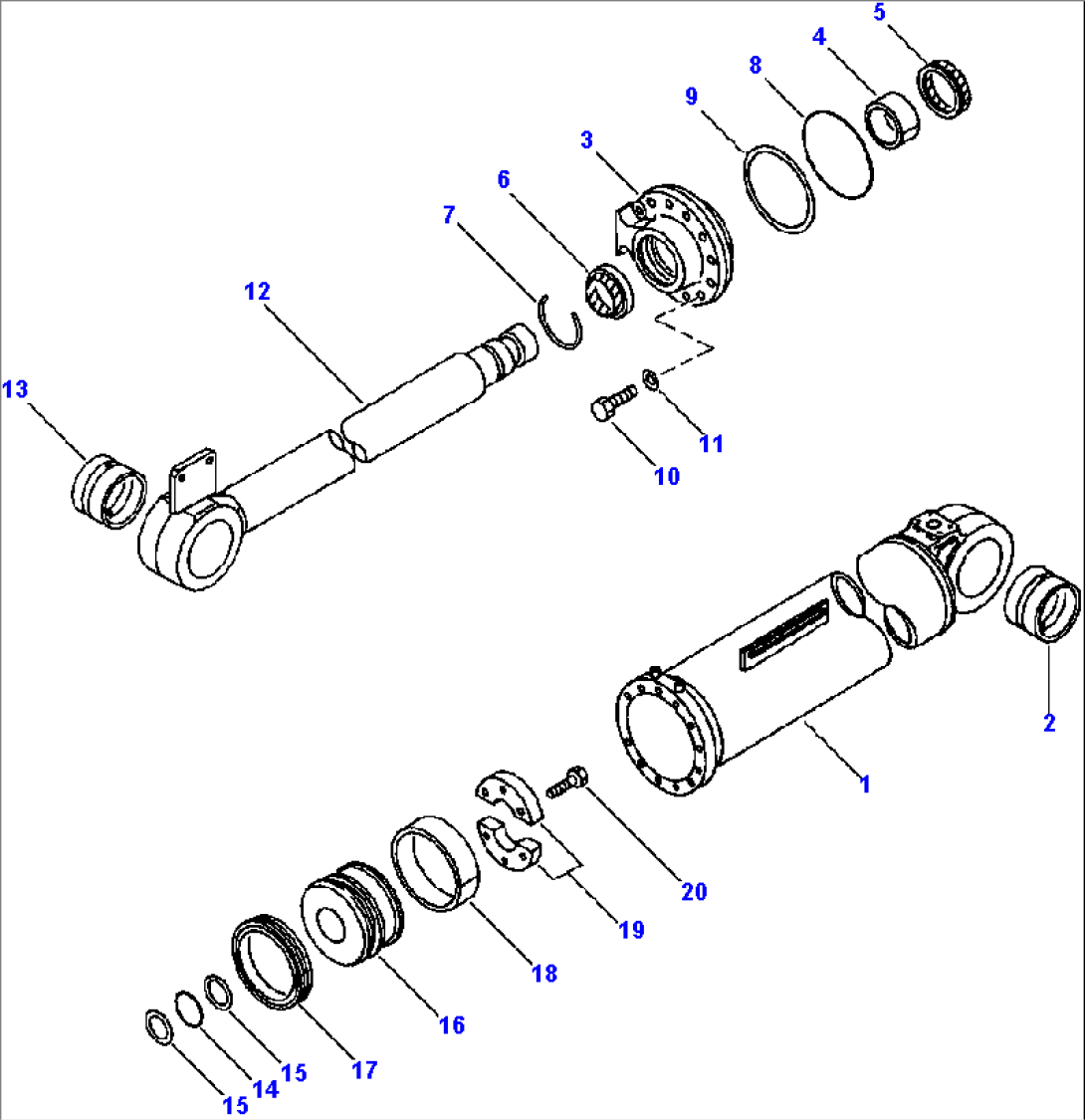 DUMP CYLINDER