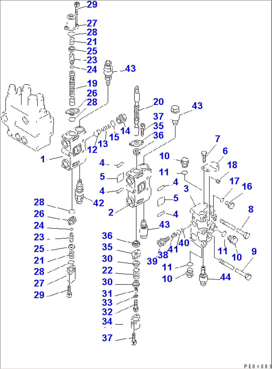 MAIN VALVE (2/4) (L.H.)