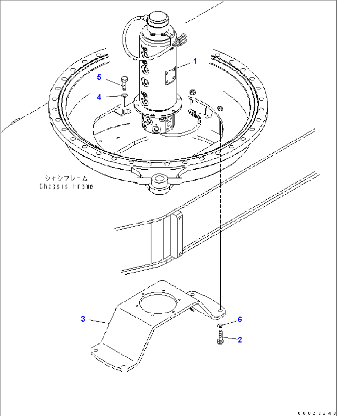 SWIVEL JOINT AND MOUNTING PARTS