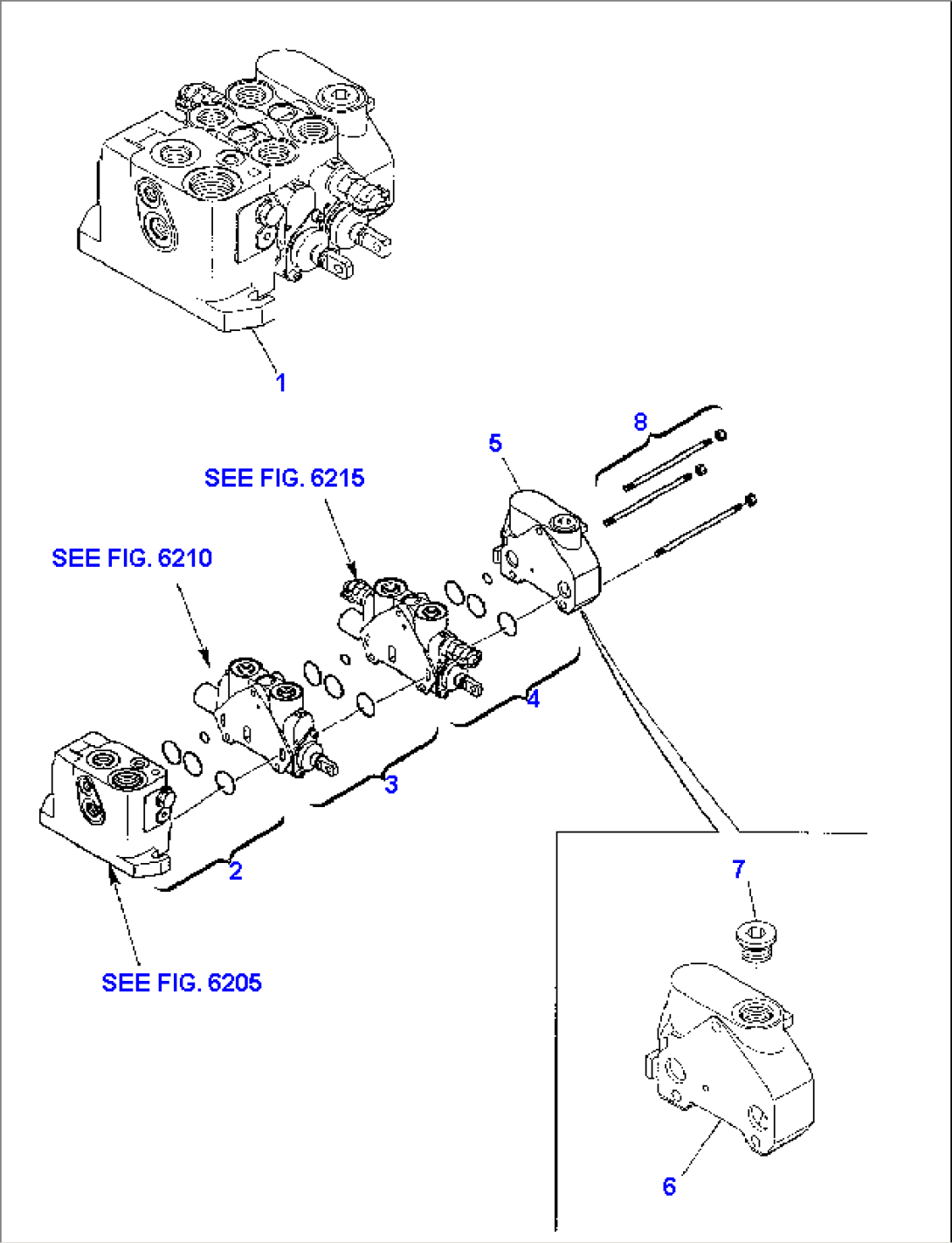 SHOVEL CONTROL VALVE (1/4)