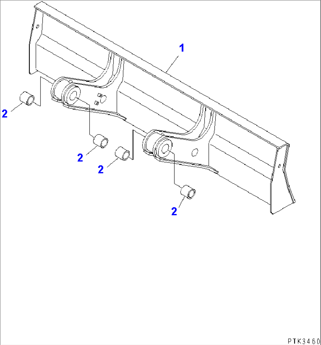 BLADE (FOR REAR DOZER)