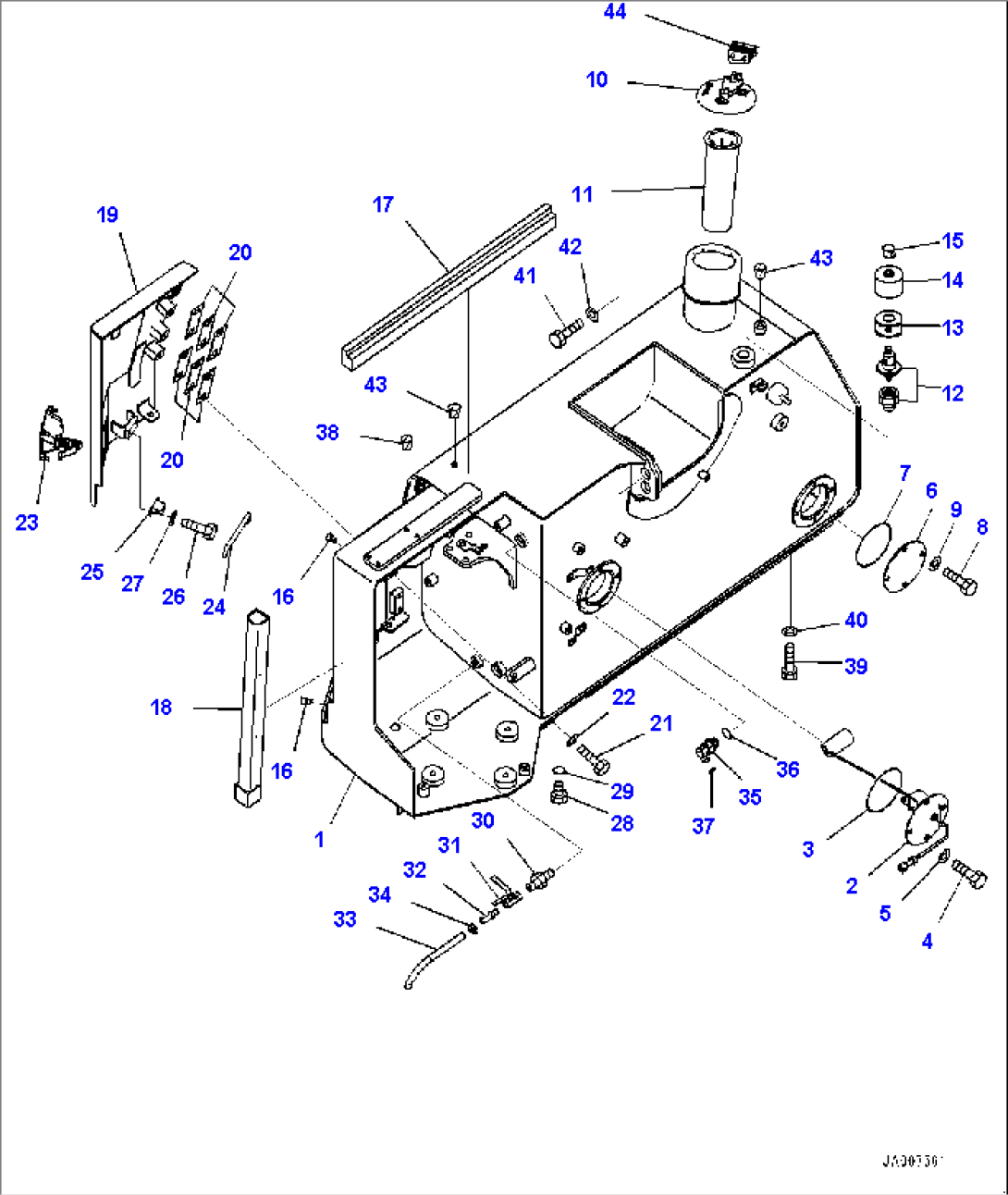 Fuel Tank (#3001-)