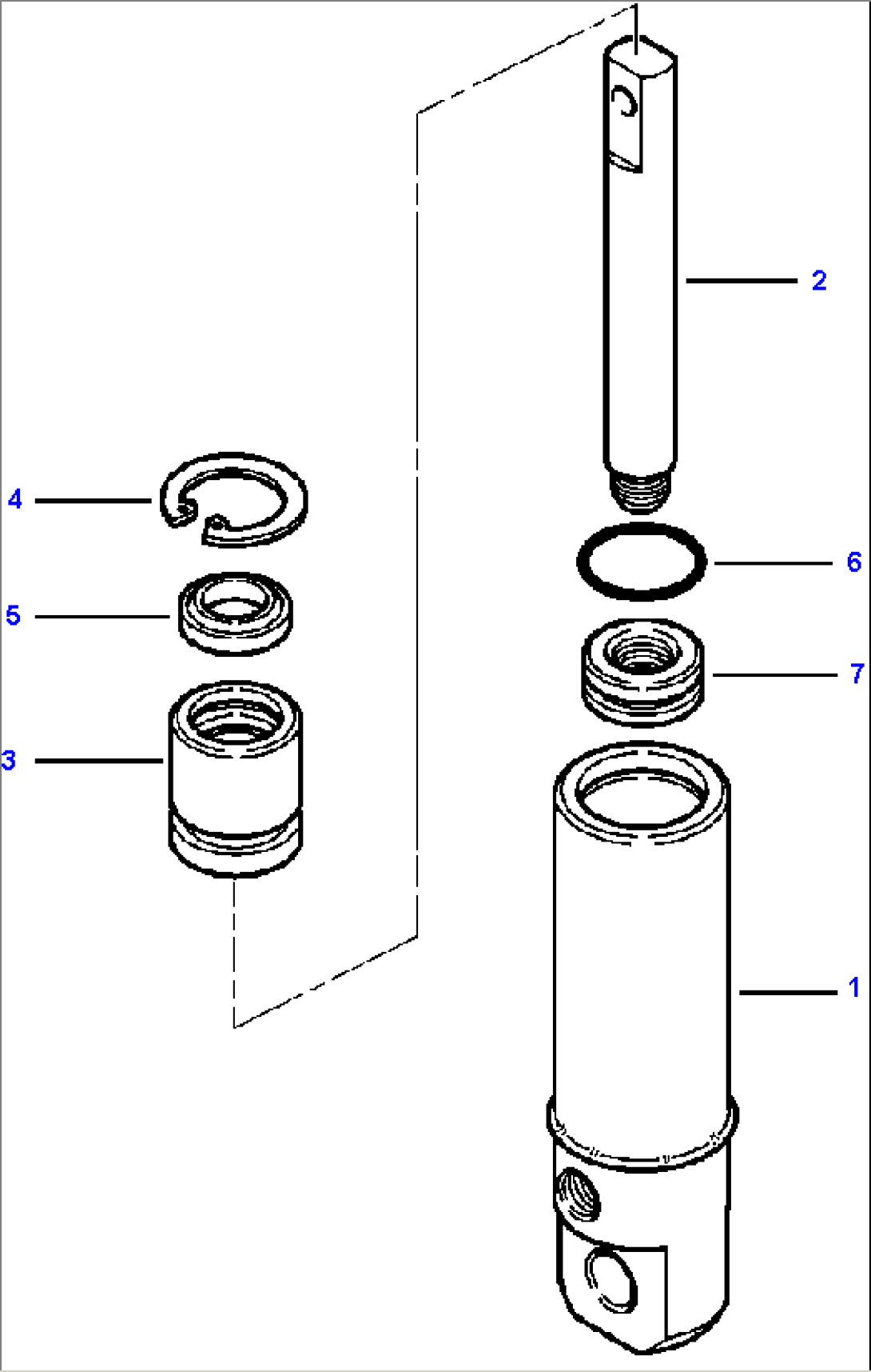 FIG. T2005-01A1 BOOM LOCK CYLINDER