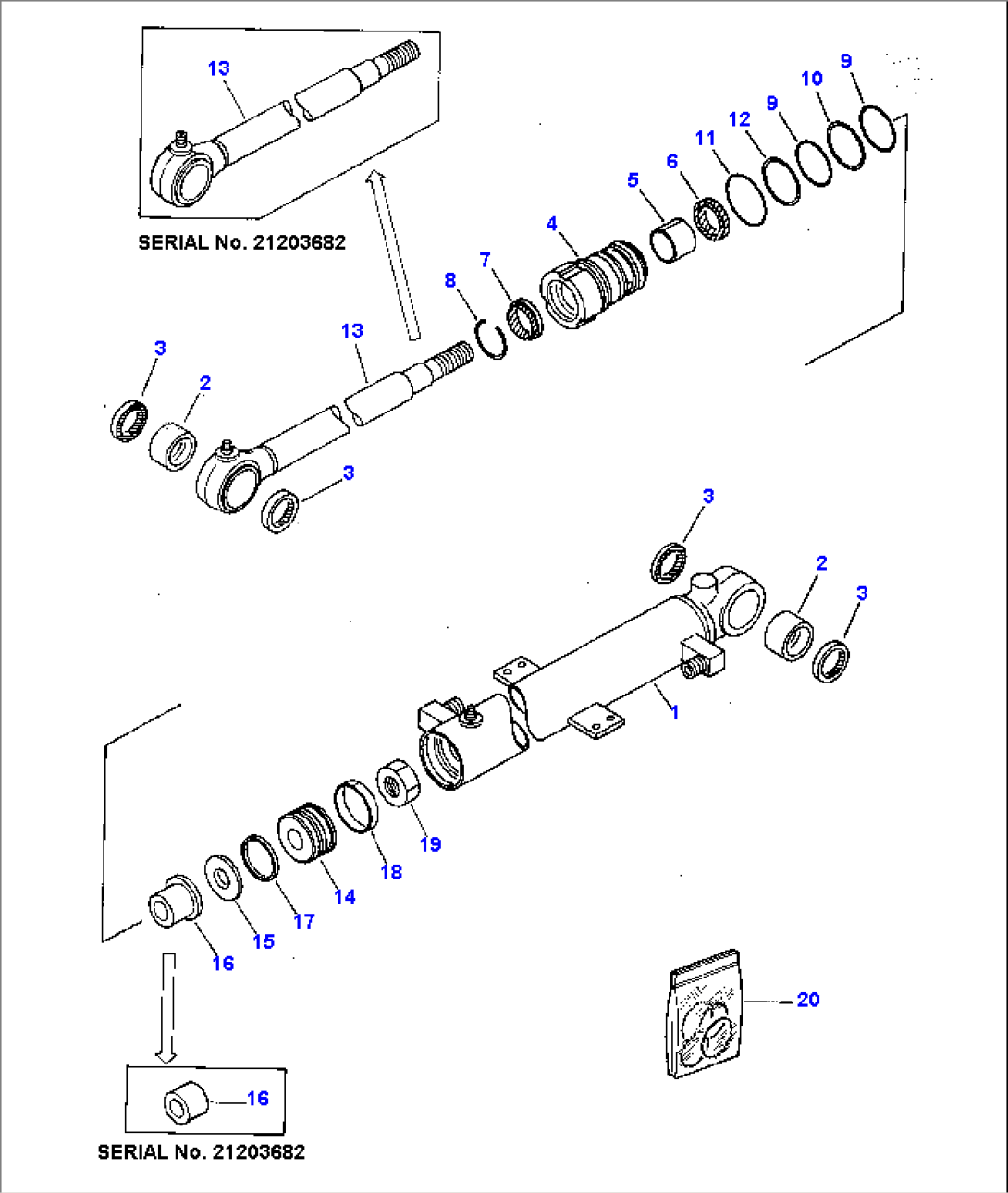 BOOM CYLINDER