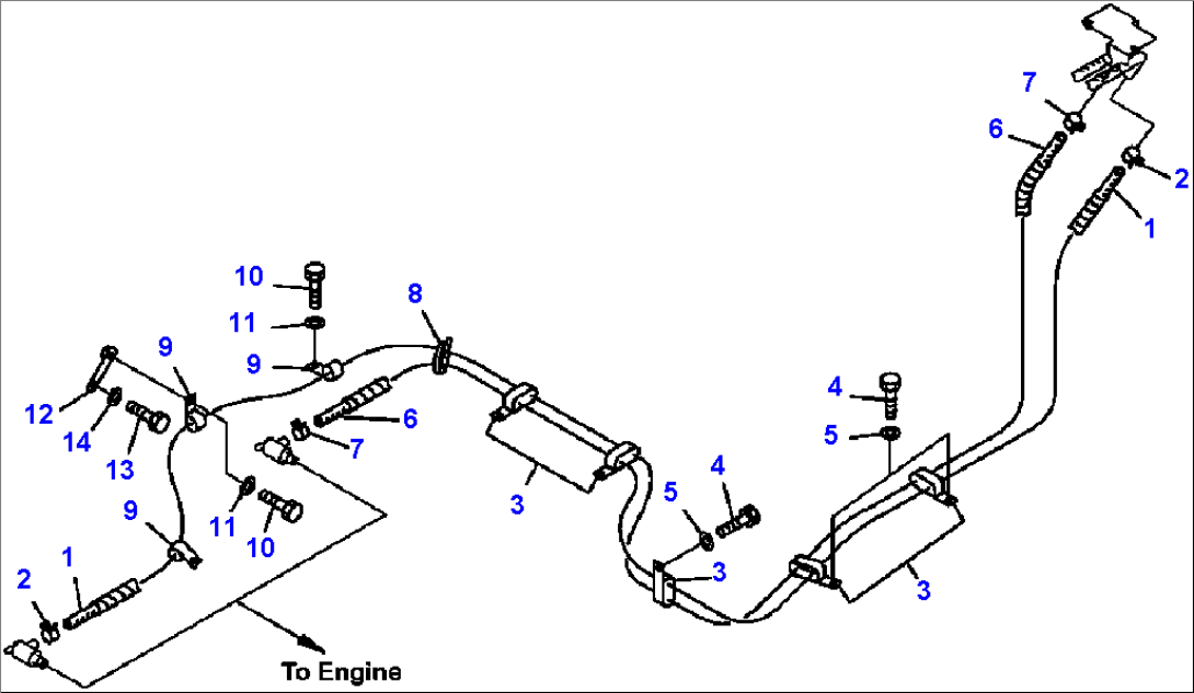 K0200-97B0 AIR CONDITIONING HEATING PIPING