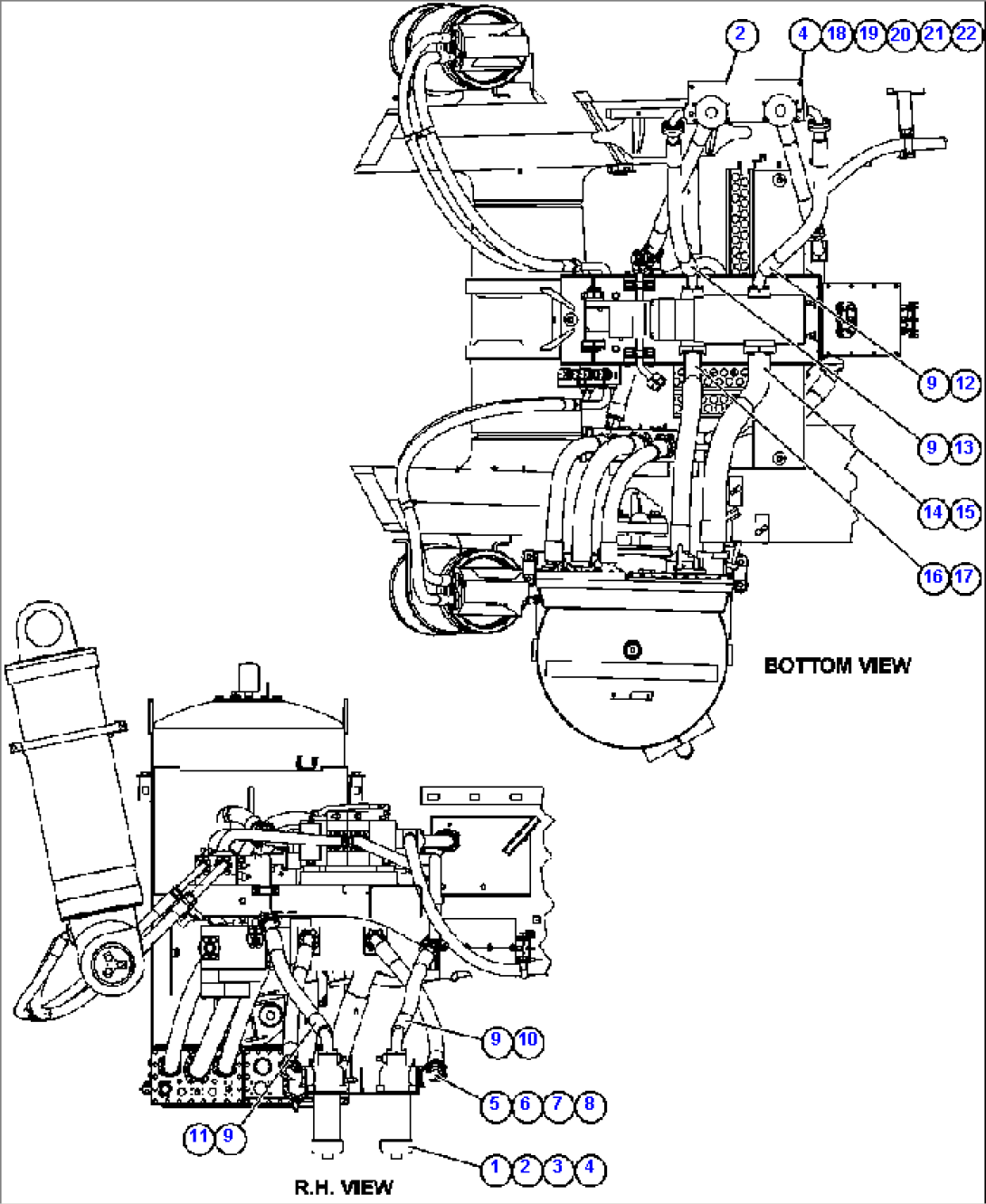 HOIST & BRAKE PIPING