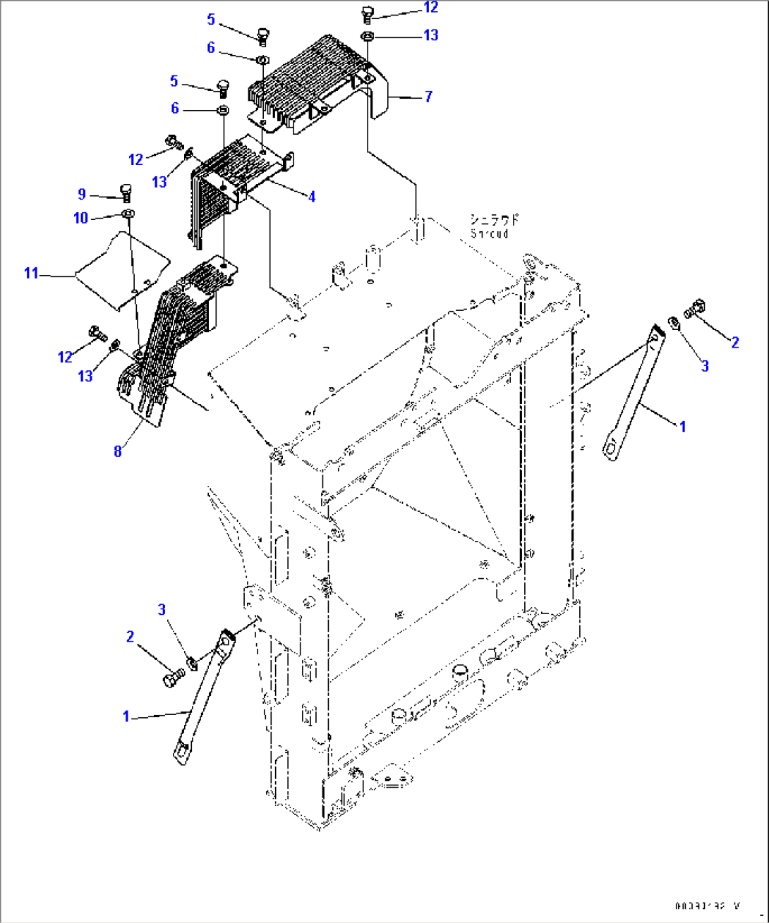 Cooling System, Radiator Mounting and Fan Guard