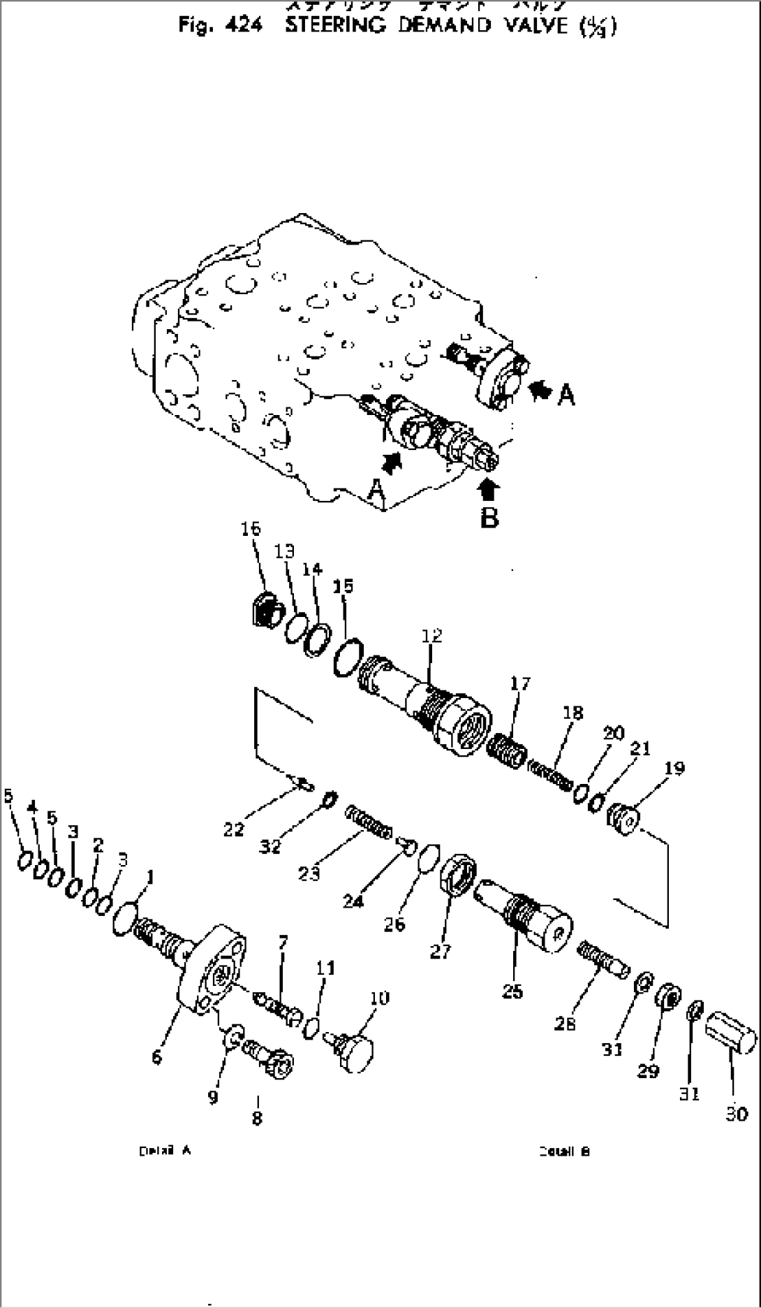 STEERING DEMAND VALVE (4/4)