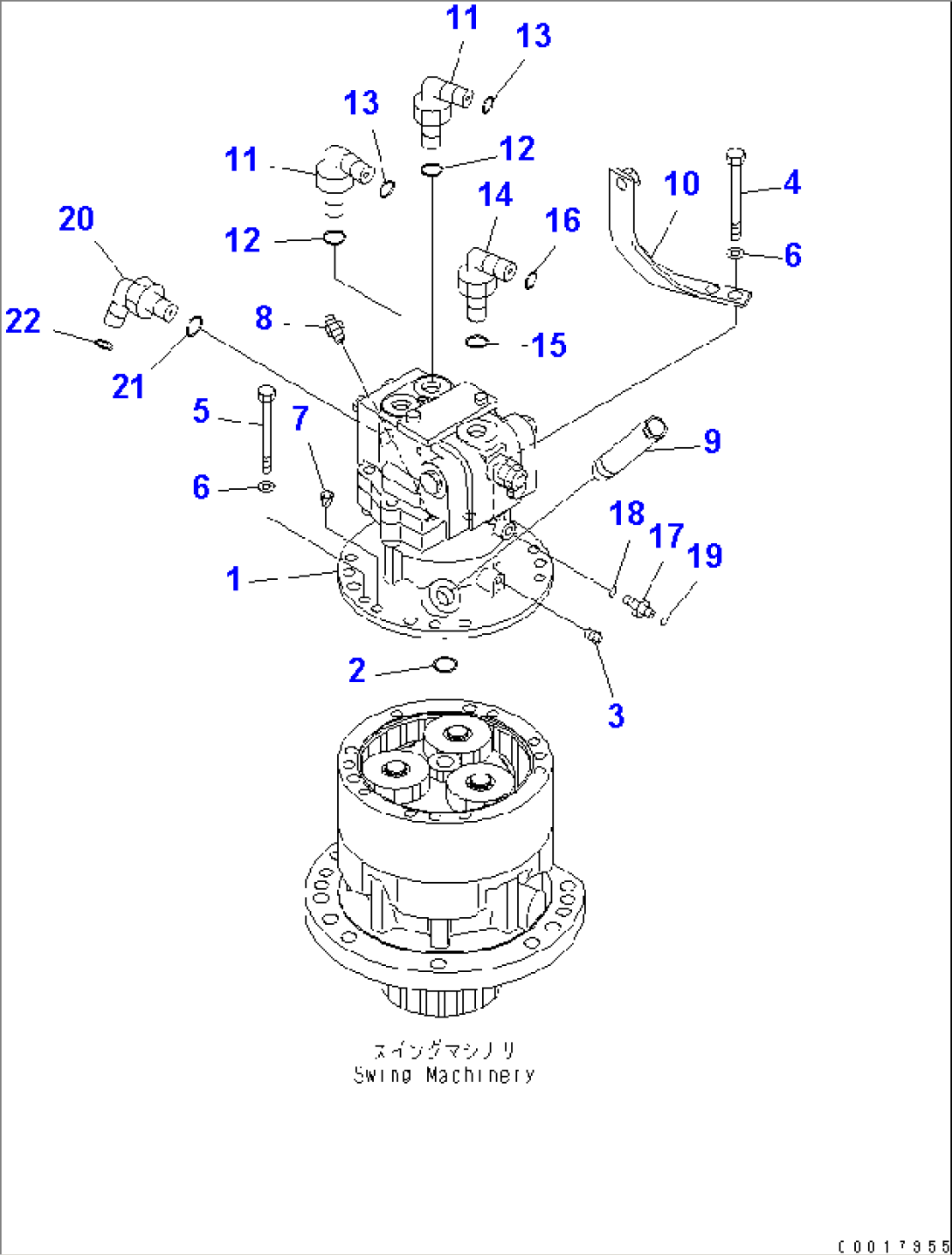 SWING MACHINERY (RELATED PARTS)