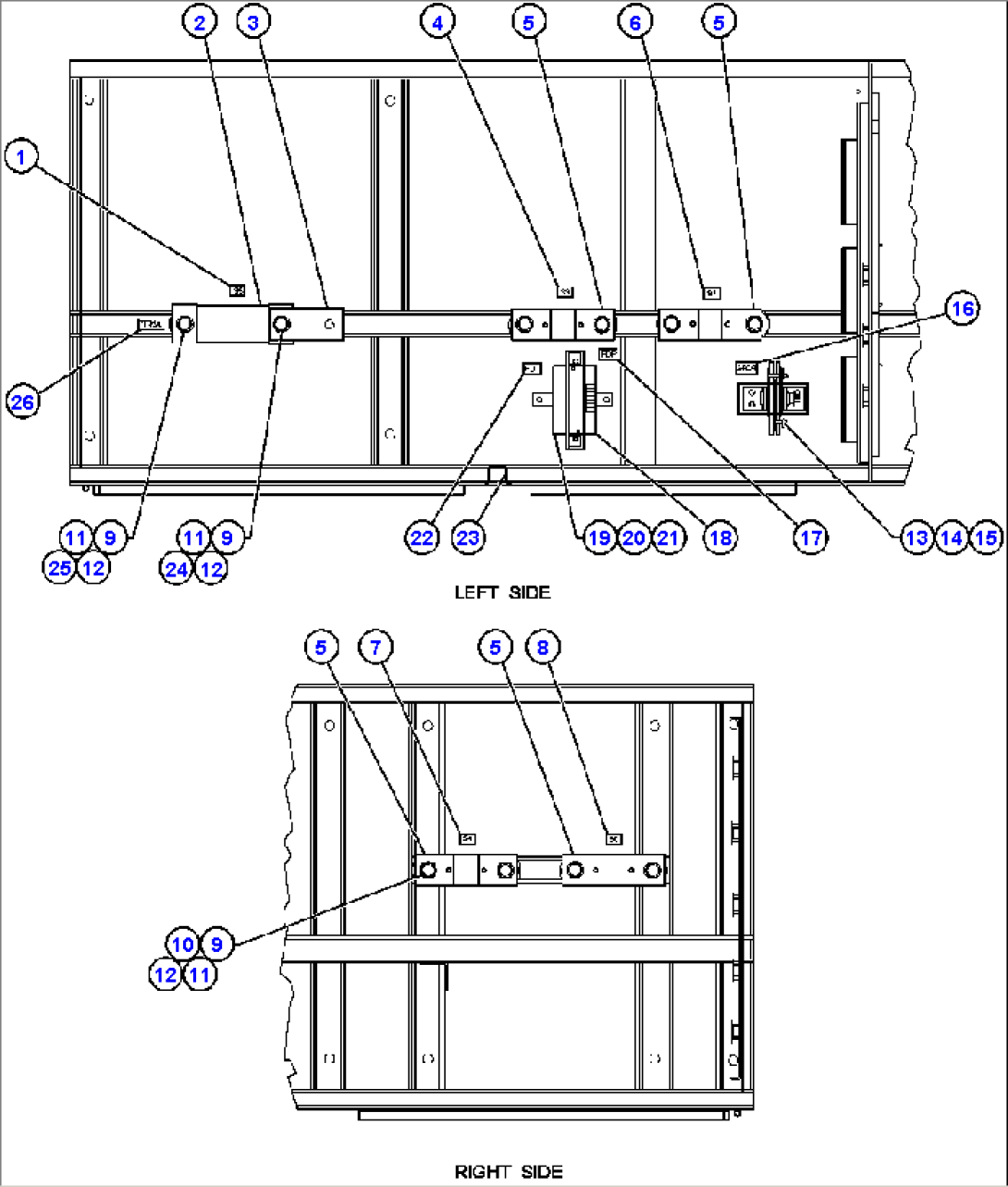 CONTROL CABINET - FLOOR