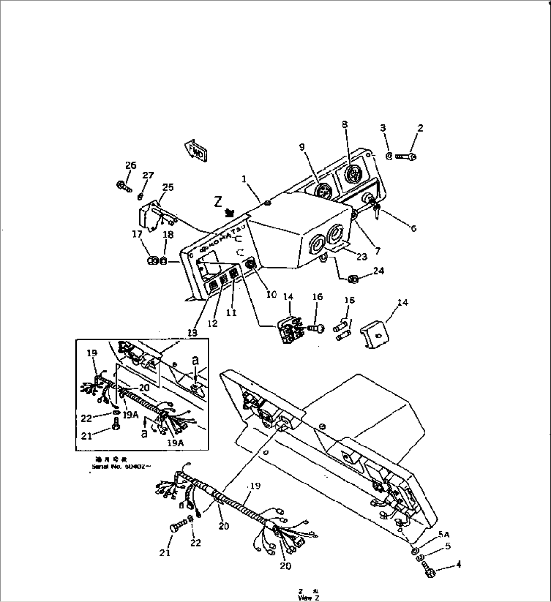 INSTRUMENT PANEL (FOR LEVER STEERING)