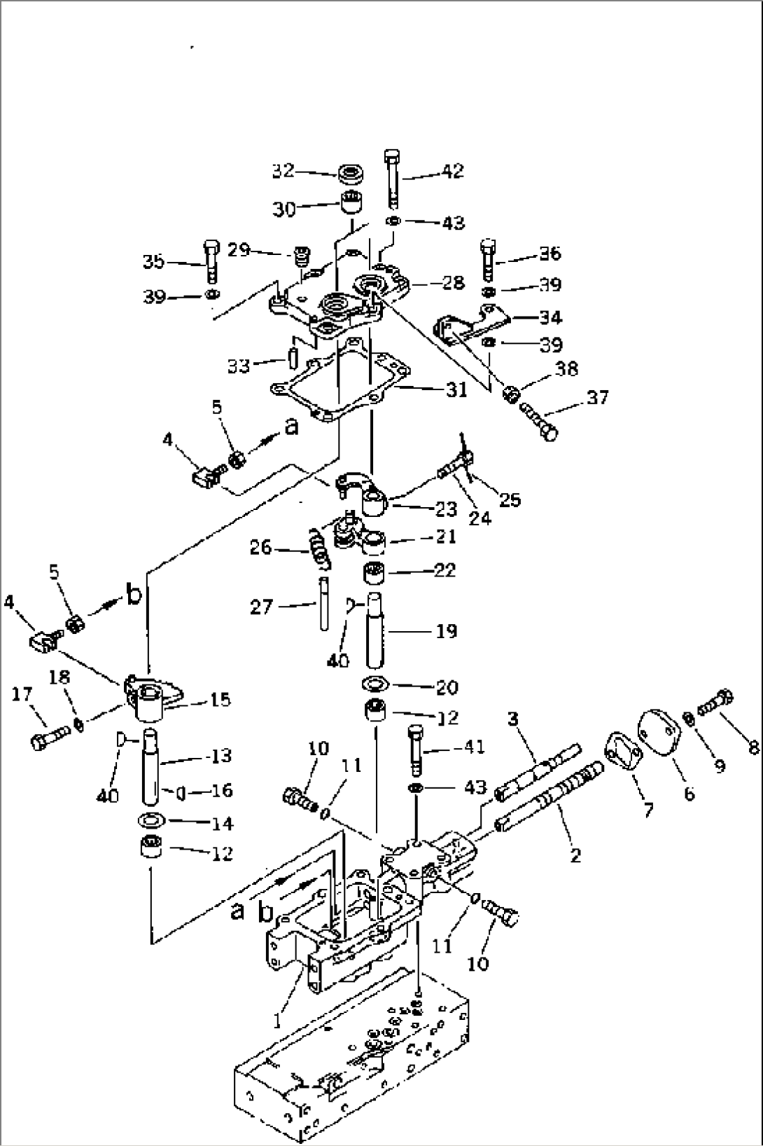 MANUAL SELECT VALVE