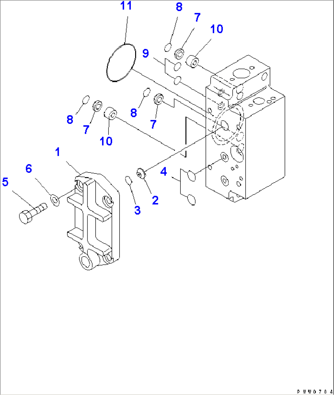 LOADER PUMP (12/16) (NO.1 PUMP)