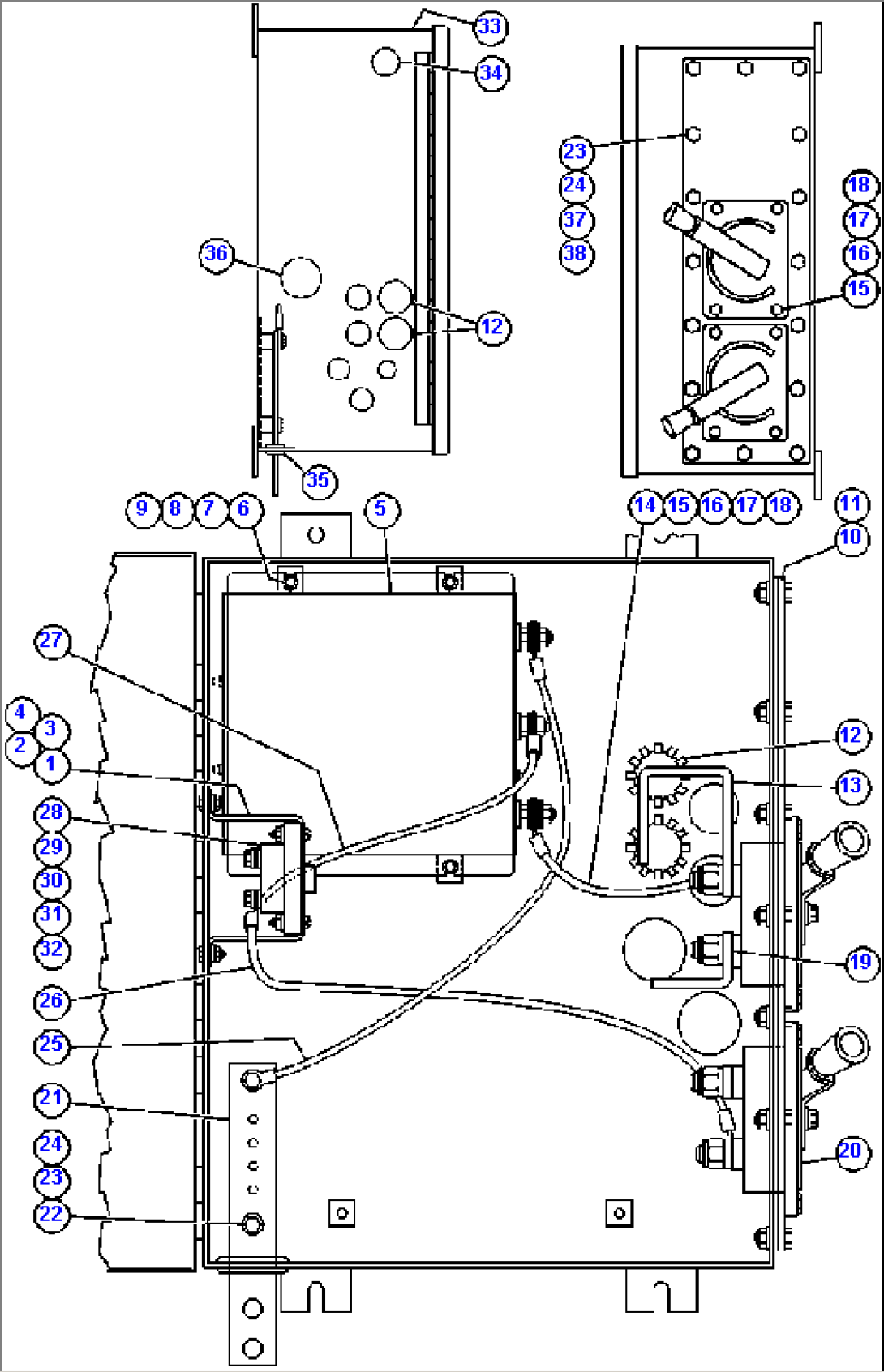 BATTERY EQUALIZER BOX ASSM - 5 (EF8478)